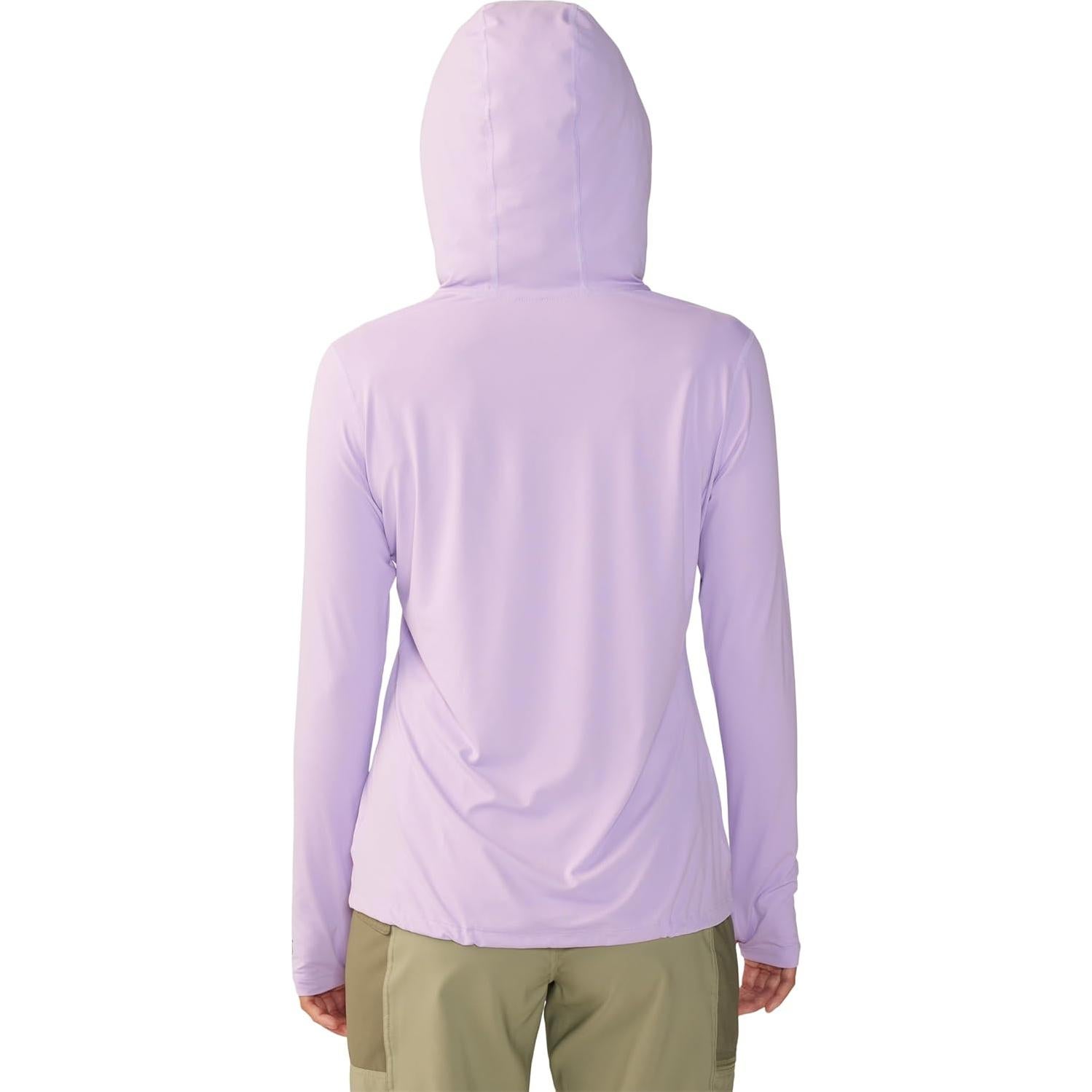 Sudadera con Capucha Mujer Mountain Hardwear UPF 50 Grande Wisteria