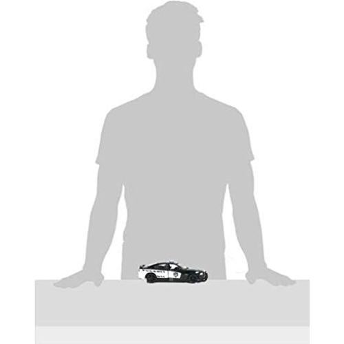 Dodge Charger Pursuit Policía Diecast 1:24 Newray Negro