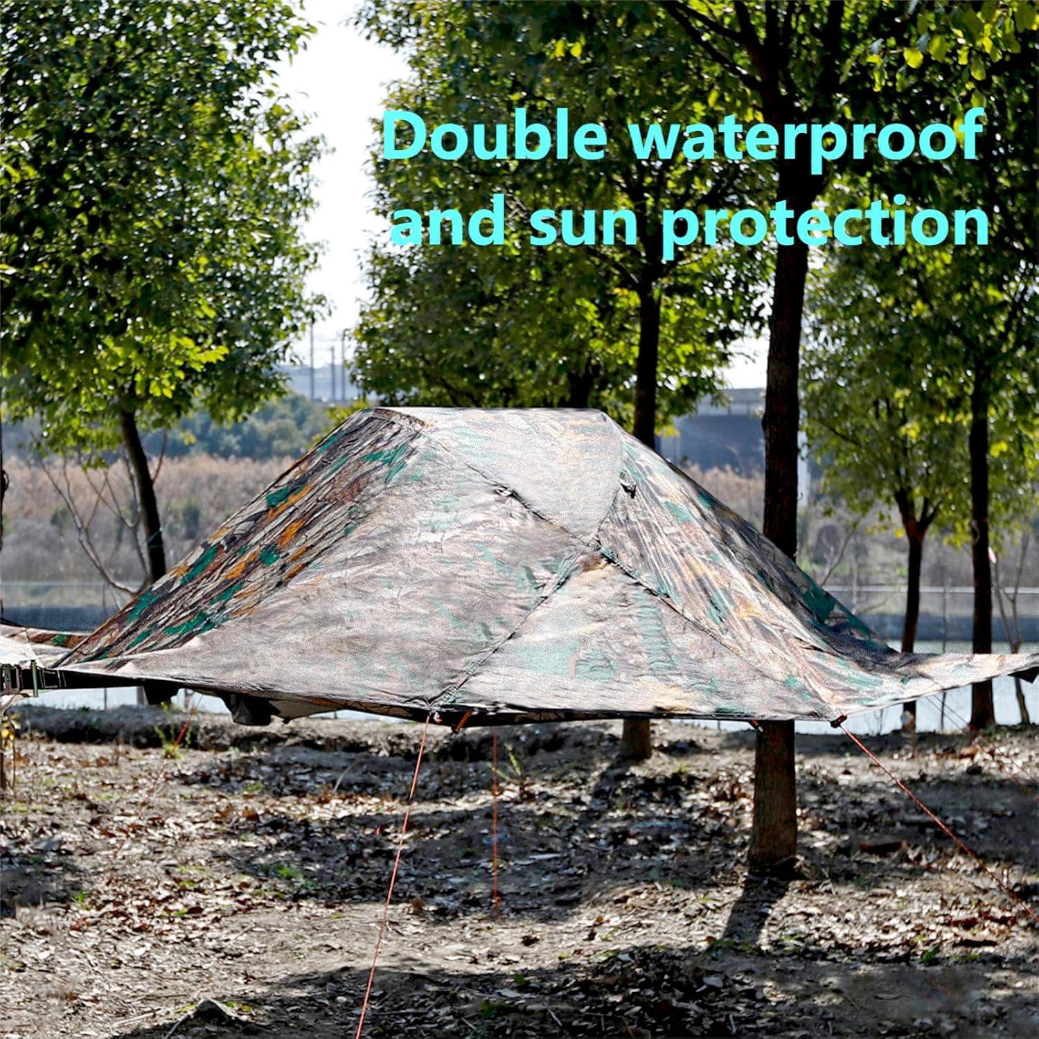 Hamaca de Camping BEICNWOD 001 Camuflaje XL 249.5 kg