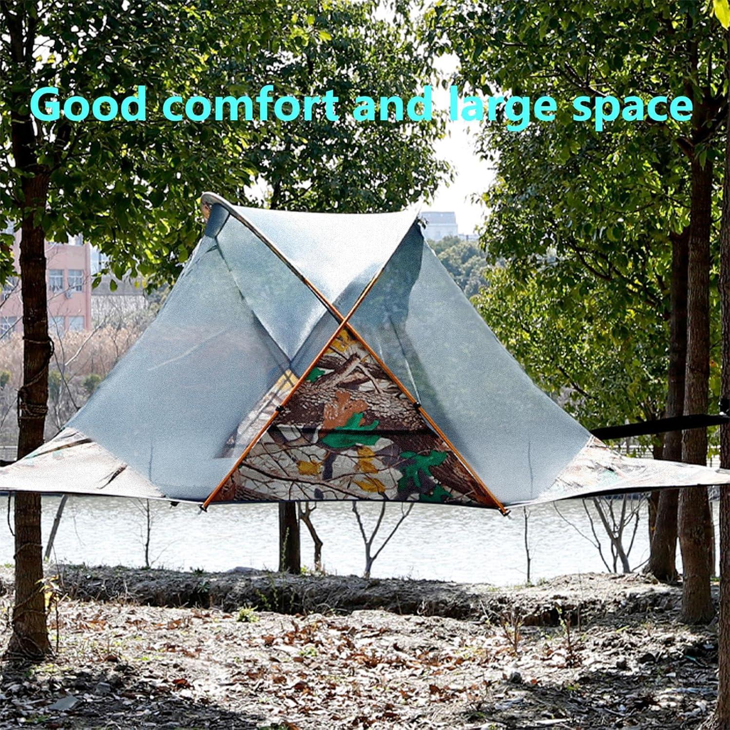 Hamaca de Camping BEICNWOD 001 Camuflaje XL 249.5 kg