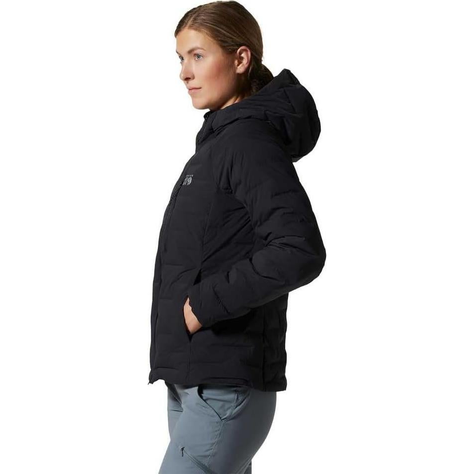 Chaqueta con Capucha StretchDown Mujer Mountain Hardwear Negra