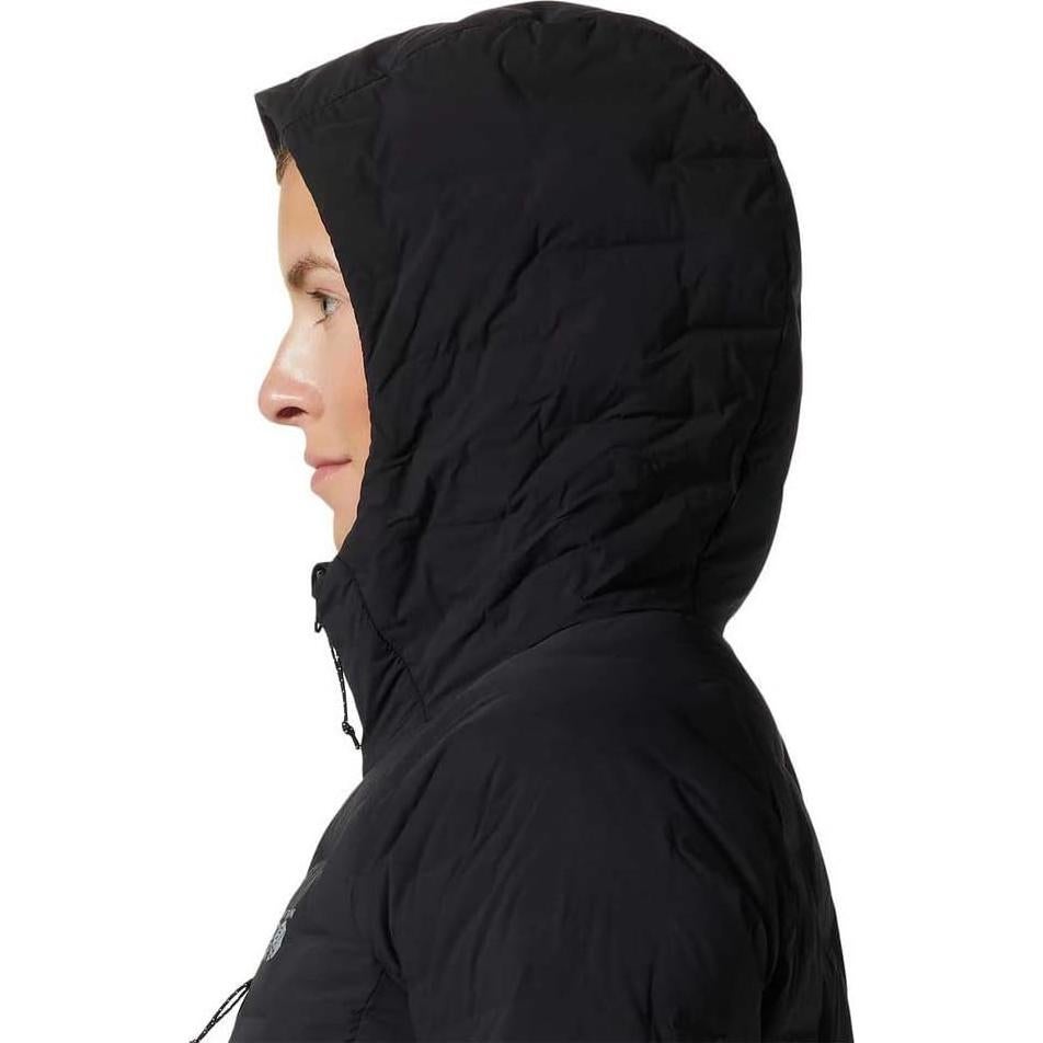 Chaqueta con Capucha StretchDown Mujer Mountain Hardwear Negra