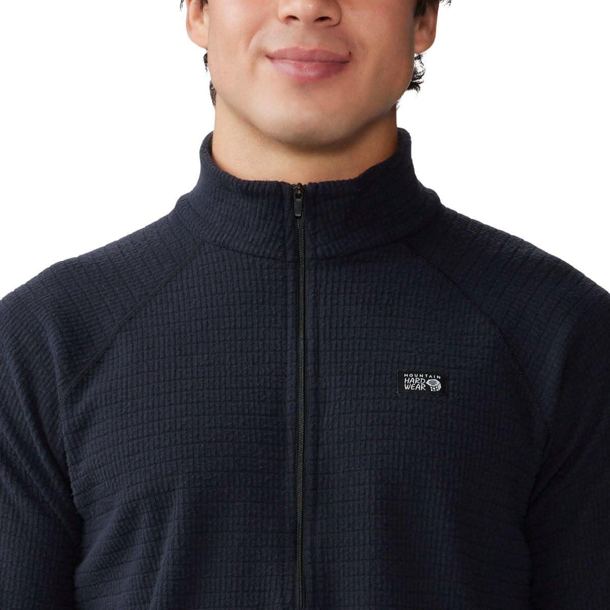 Sudadera Hombre Mountain Hardwear Summit Grid 1/2 Zip Negro XL