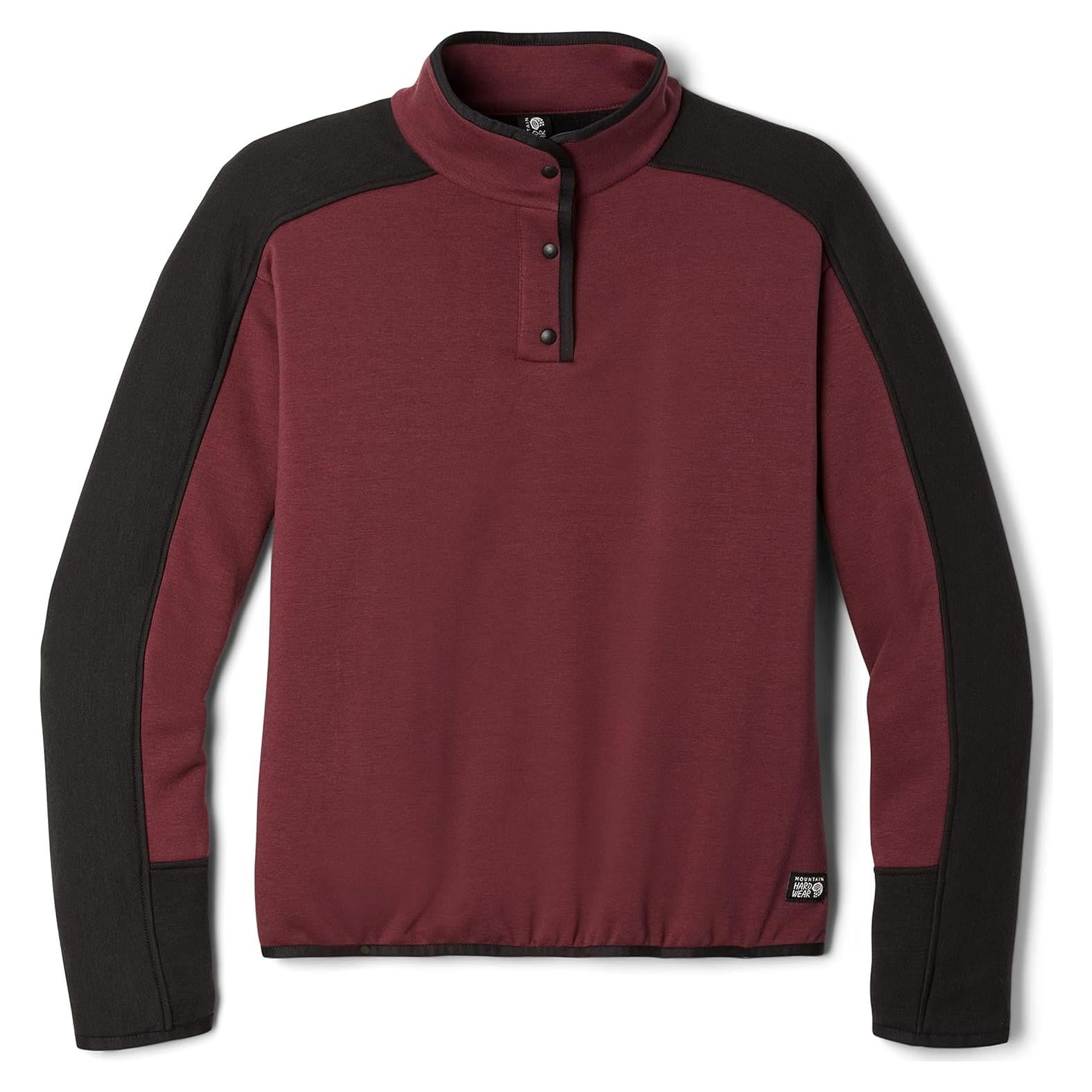 Pullover de Forro Polar Mountain Hardwear para Mujeres - Rojo Cocoa