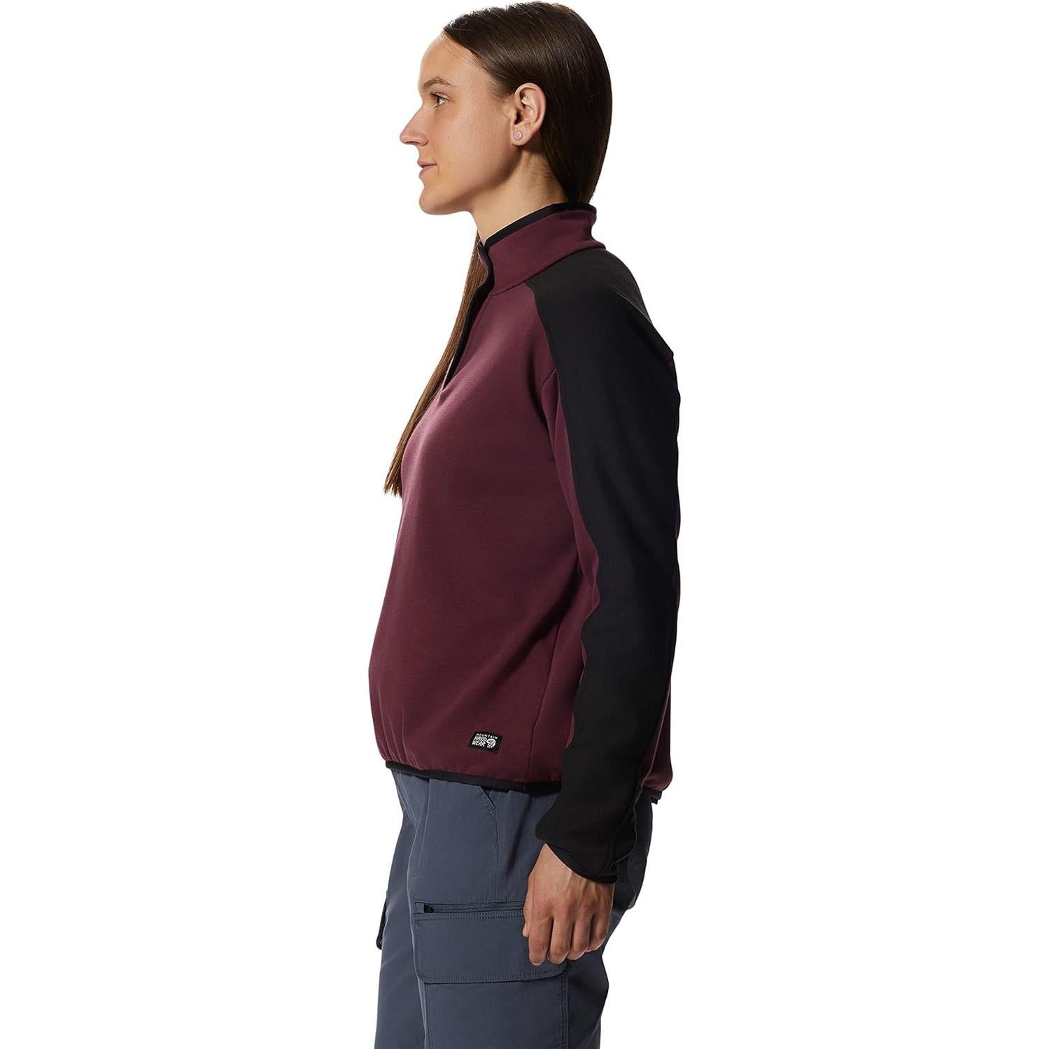 Pullover de Forro Polar Mountain Hardwear para Mujeres - Rojo Cocoa