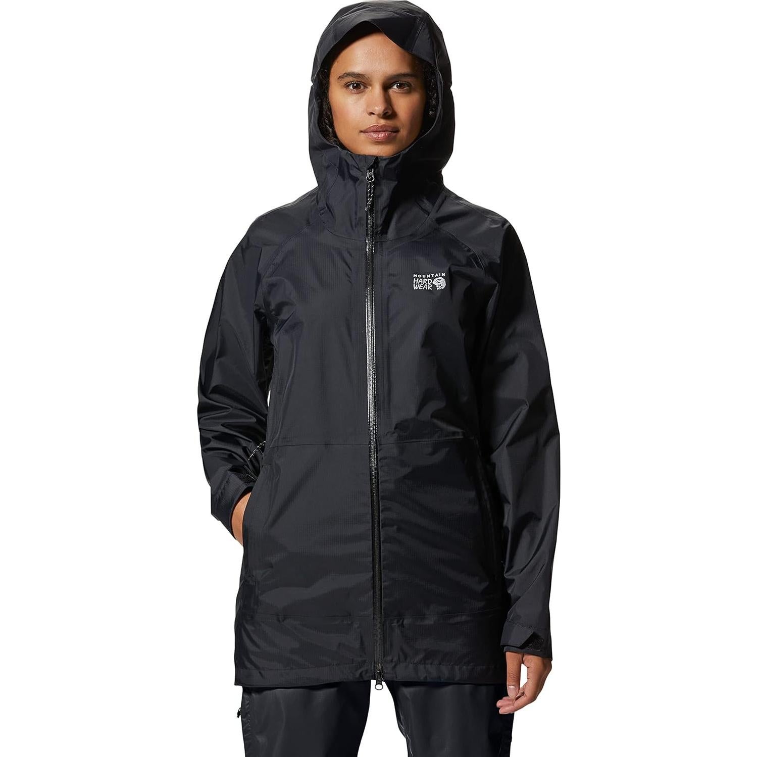 Parka impermeable para mujeres Mountain Hardwear 3 capas