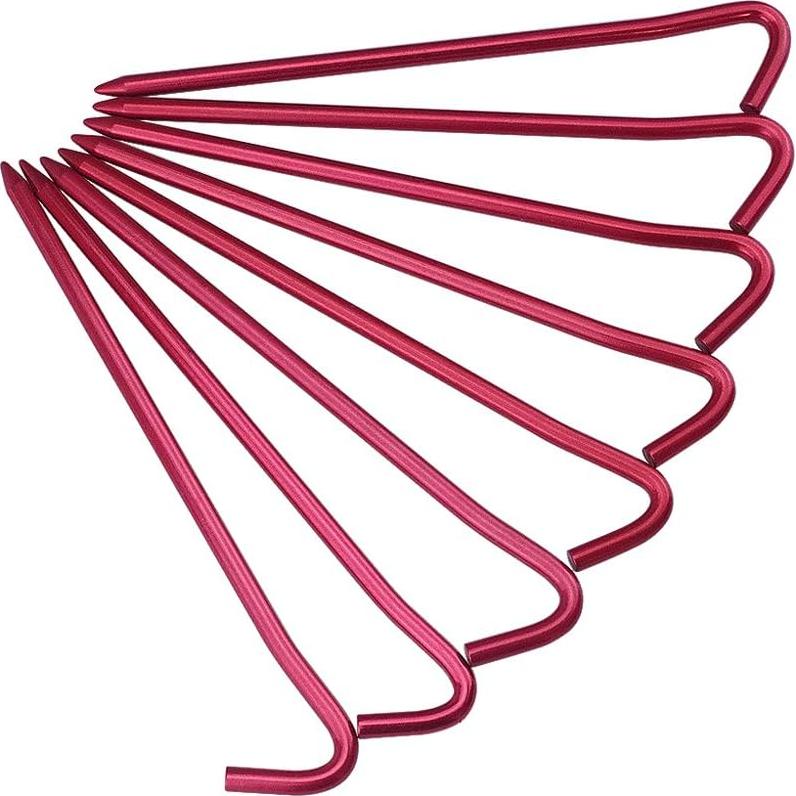 Estacas de Tienda Ultraligeras Hikemax 7075 - Paquete de 10