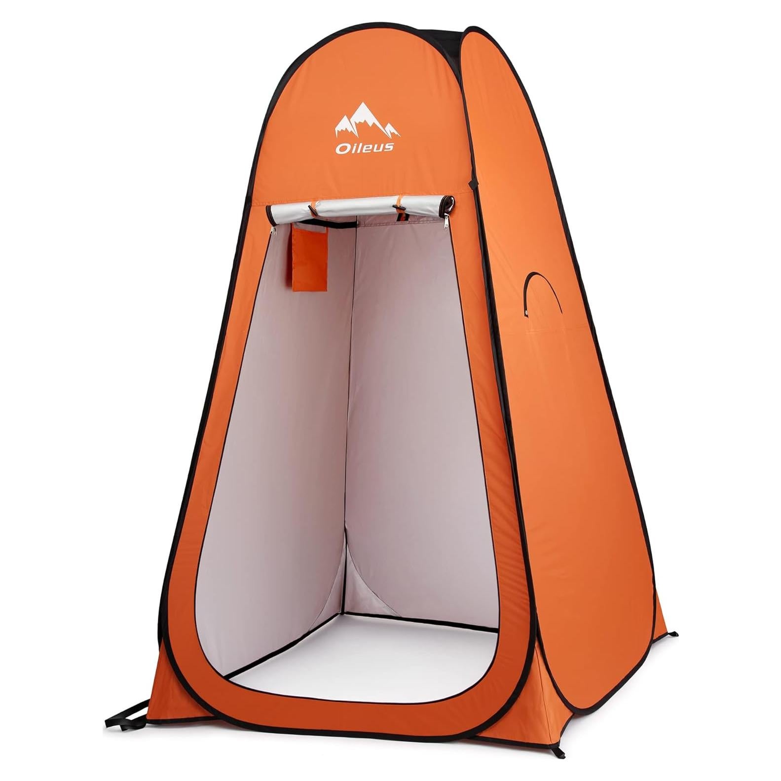Tienda de Privacidad Pop Up Oileus Naranja 190.5 cm - Camping