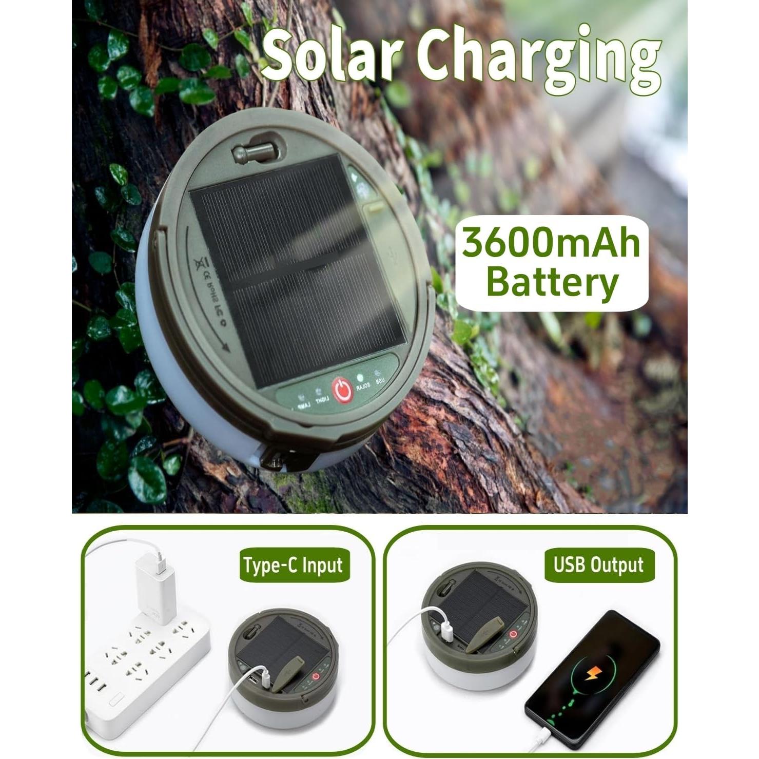 Luces de Cuerda Solares TuoPuLife 12m 150LEDs Impermeables