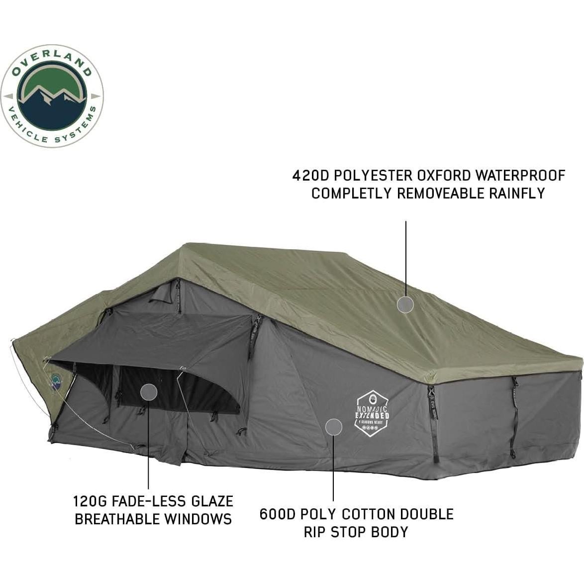 Tienda de Techo Extendida Overland Vehicle Systems 19149903