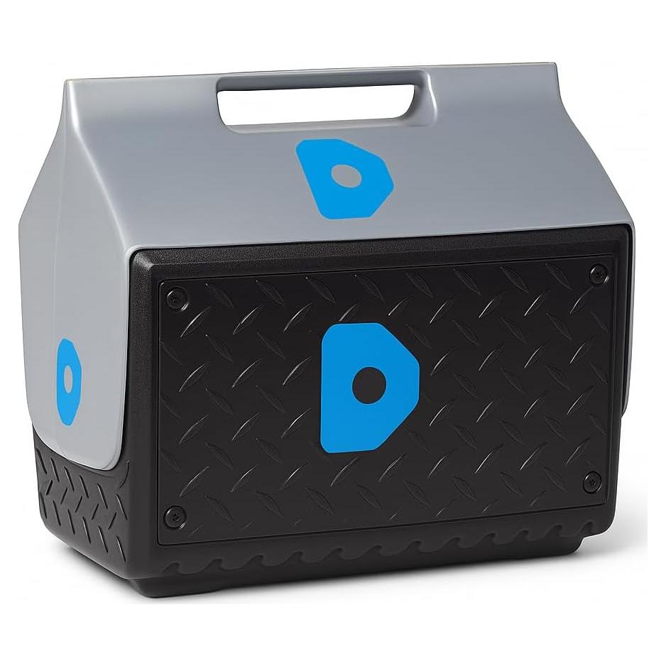 The Boss Playmate Cooler, Black/Grey, 14 Qt 43581