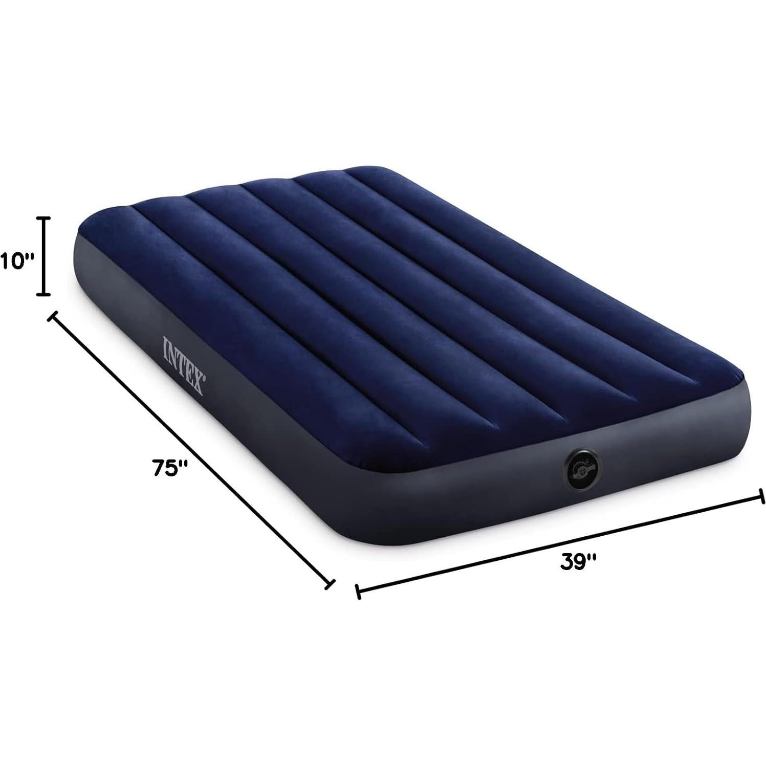 Colchón de Aire Intex Dura-Beam Classic Downy Individual 25.4cm