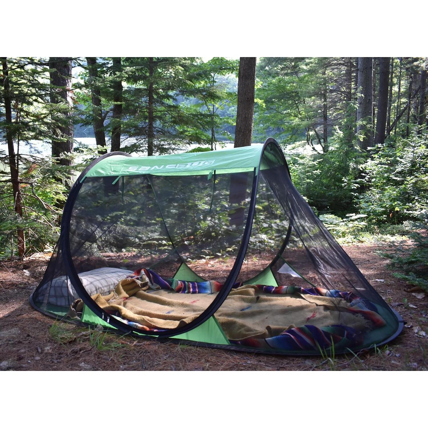 Carpa de Pantalla Instantánea SANSBUG SB-1P-TF-GT para Camping
