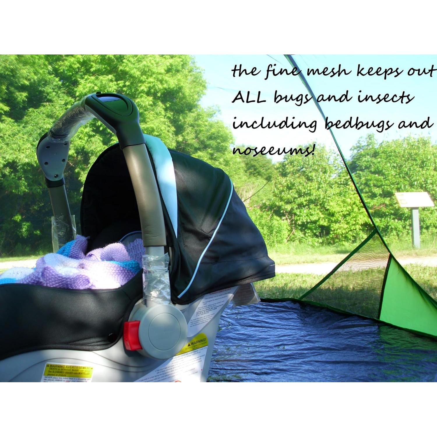 Carpa de Pantalla Instantánea SANSBUG SB-1P-TF-GT para Camping