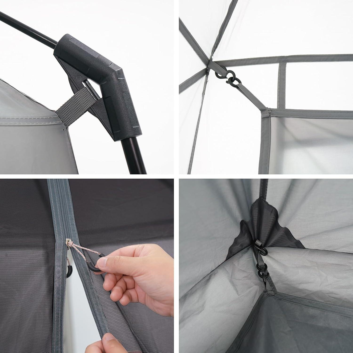 Carpa de Pantalla KingCamp 3.66m x 3.66m para 6-8 Personas