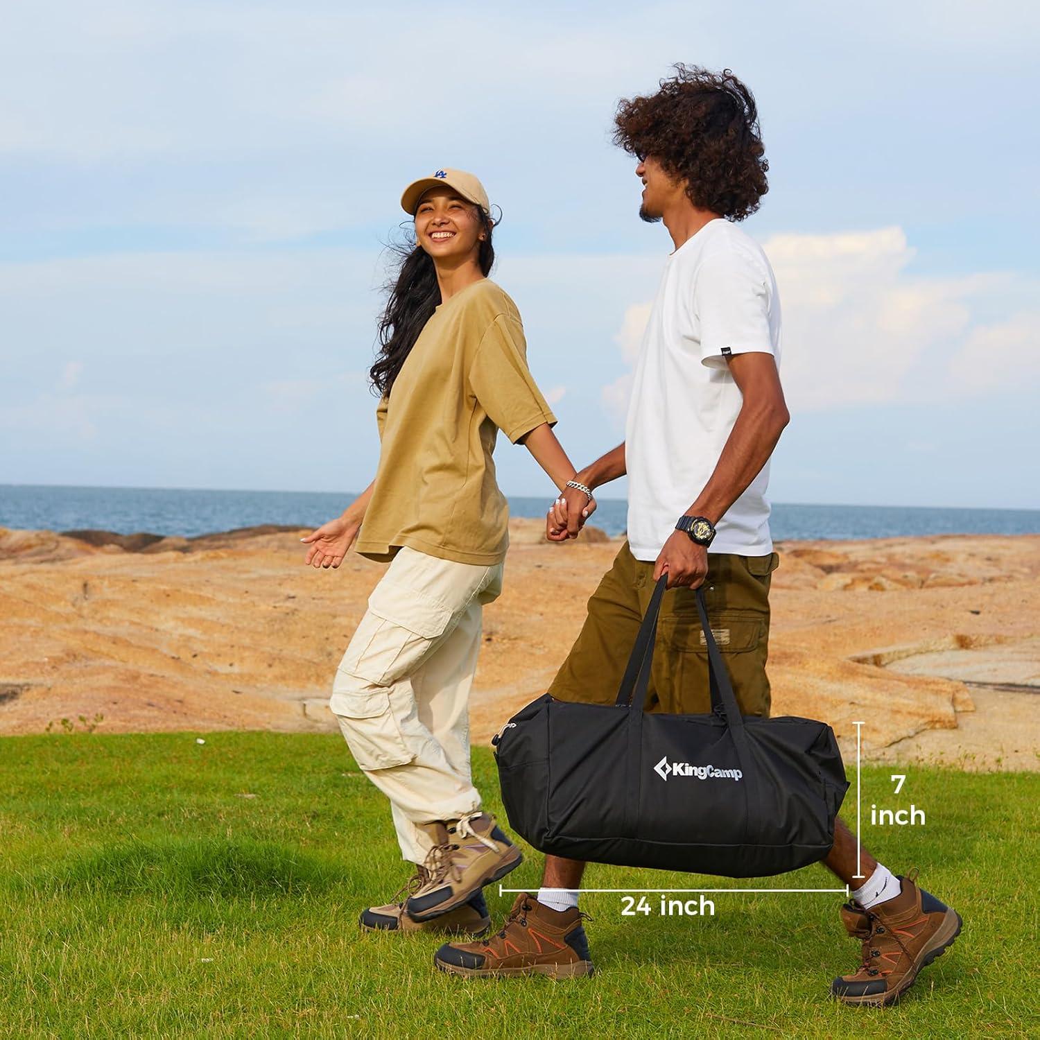 Carpa de Pantalla KingCamp 3.66m x 3.66m para 6-8 Personas