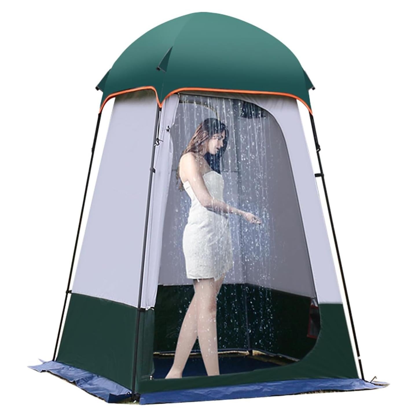 Carpa de Camping Sanheshun 160x160x240cm Impermeable Ducha