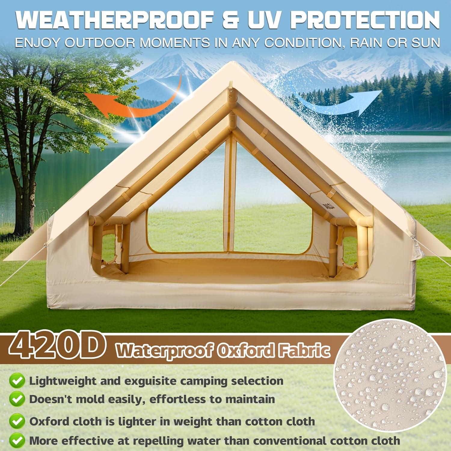 Tienda Inflable Loninak 6 Personas 6.1 m² Impermeable