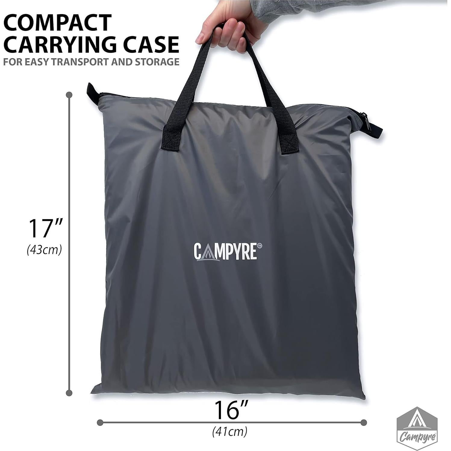 Organizador de Camping CAMPYRE con 9 Estantes - Resistente al Agua