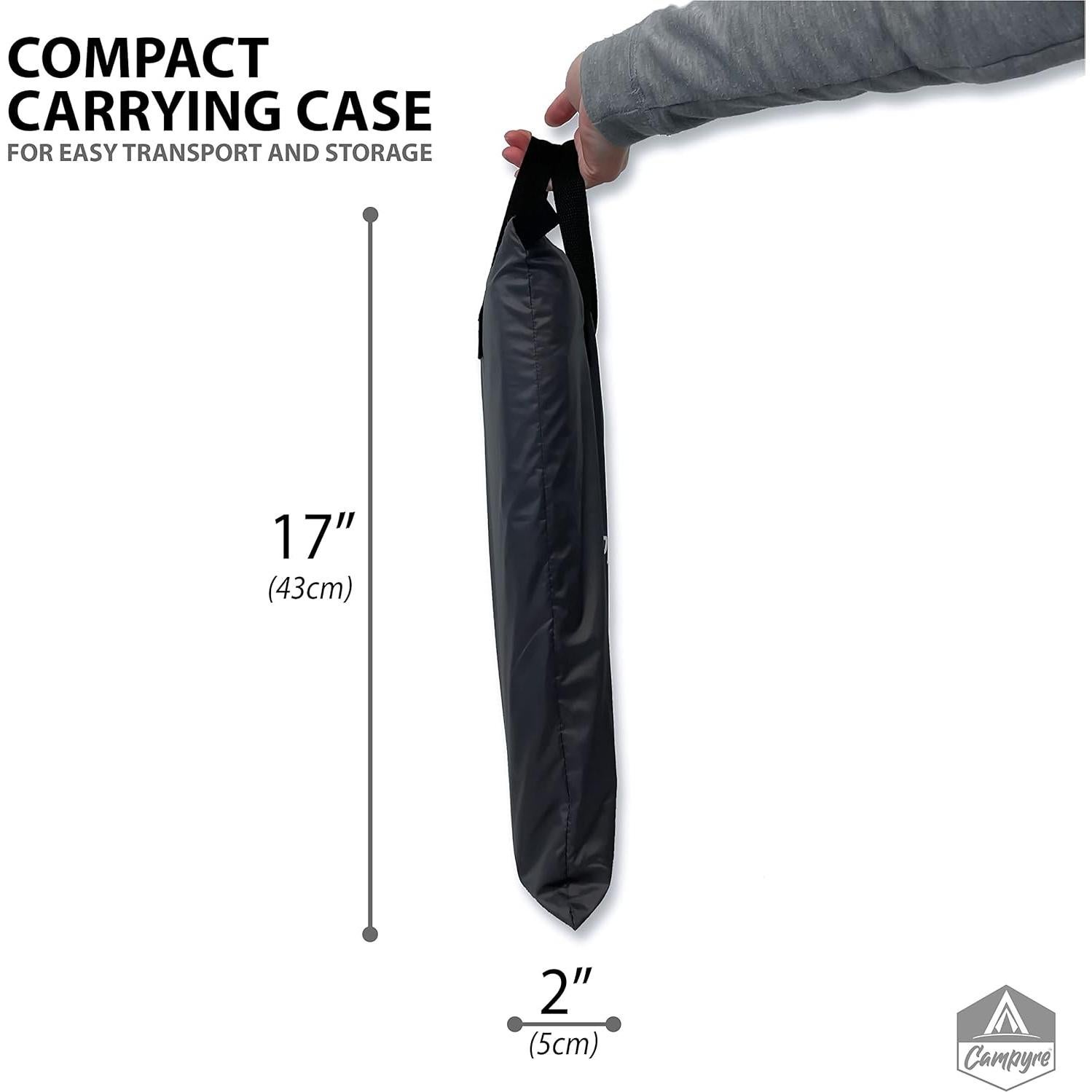 Organizador de Camping CAMPYRE con 9 Estantes - Resistente al Agua