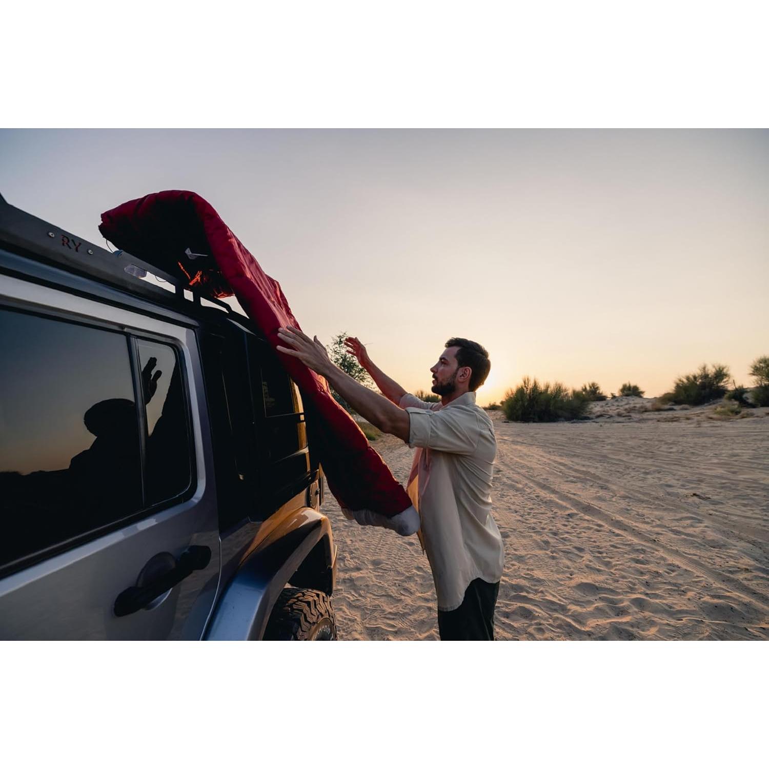 Saco de dormir Coleman Palmetto para clima frío - 180 cm