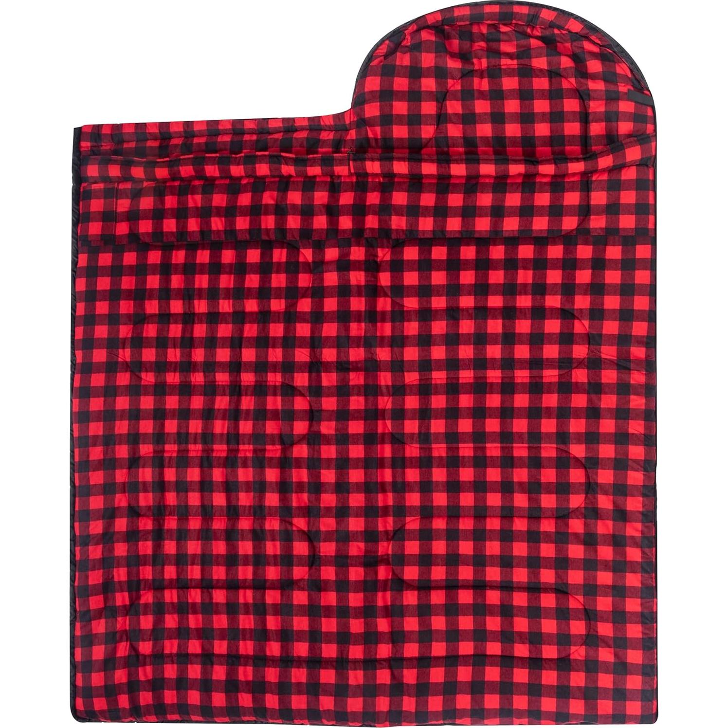 Saco de Dormir HiZYNICE 0°C Franela XXL Camping 228.6x99.1cm