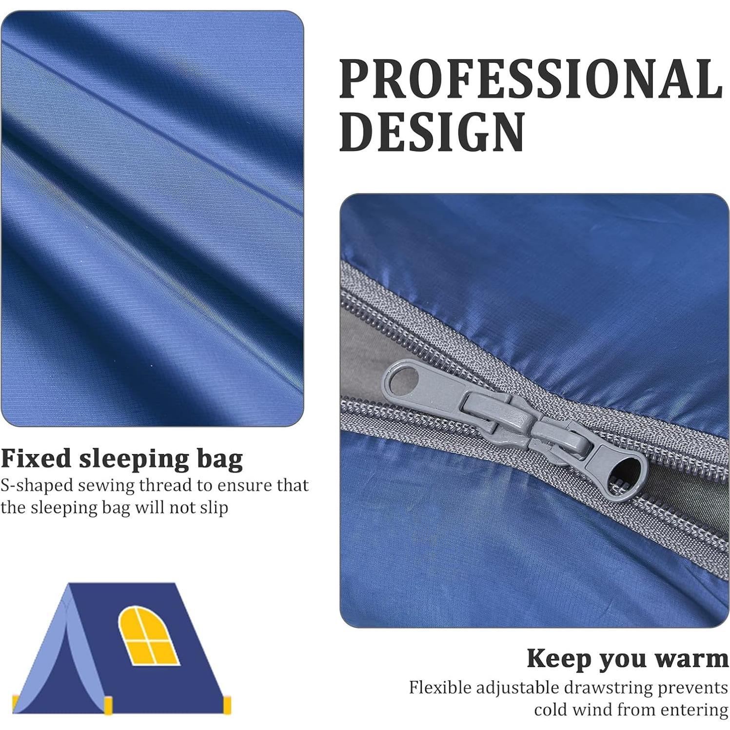 Saco de dormir ECOOPRO LW210 para clima cálido 210x76 cm