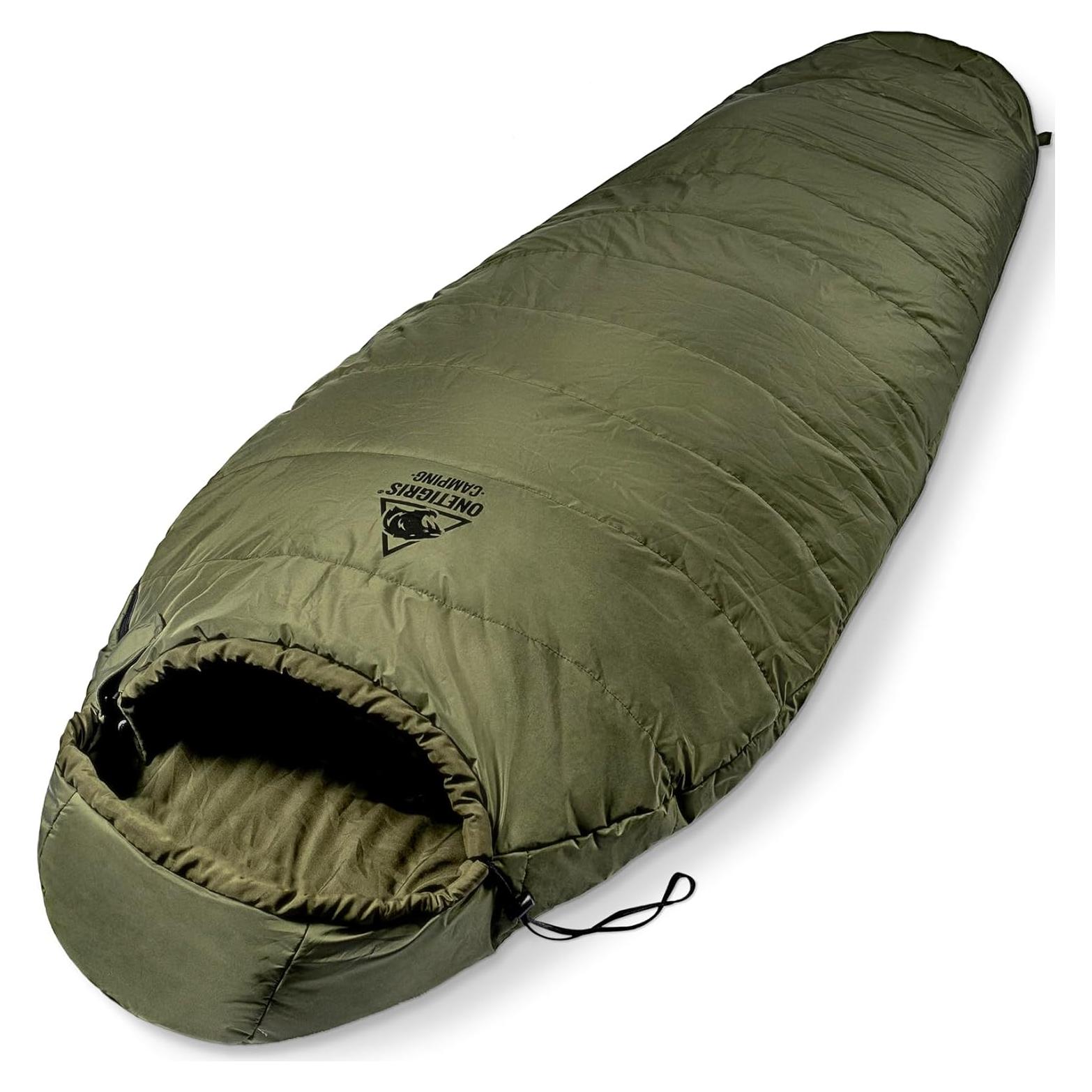 Saco de Dormir Momia OneTigris Bushcrafter 3 Estaciones 210x84 cm