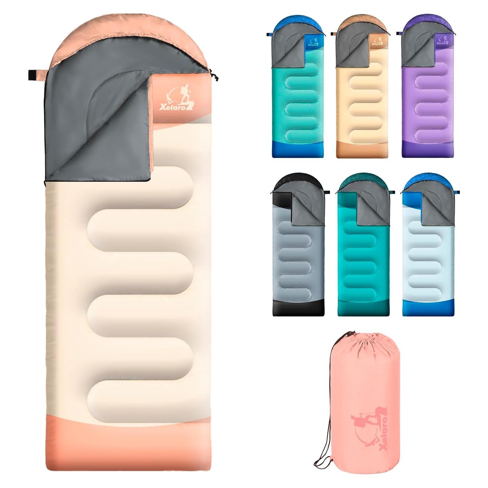 Saco de Dormir Xelaro Impermeable 3 Estaciones 220x80cm