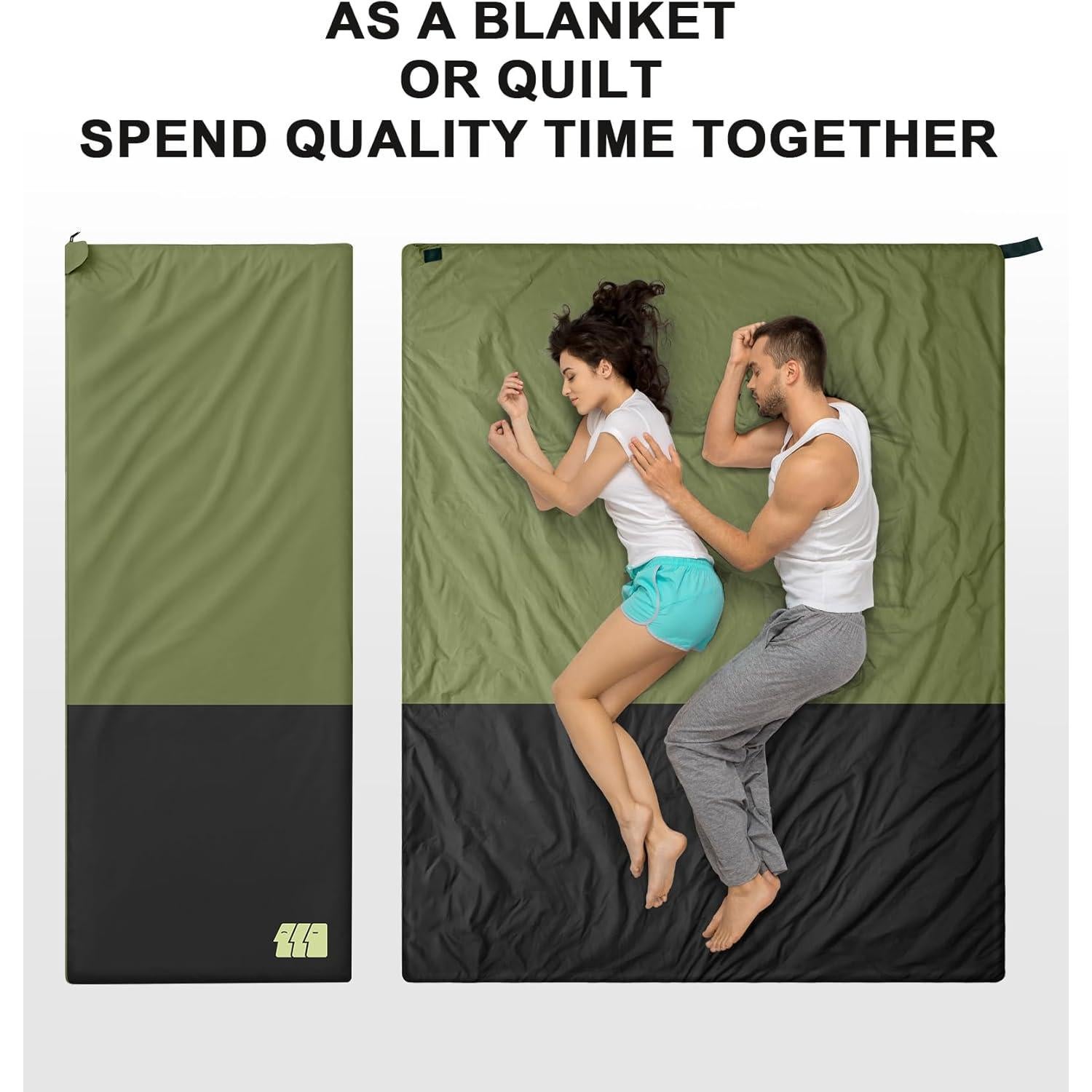 Saco de dormir ultraligero TANSTRIDER 210x84 cm 0.73 kg