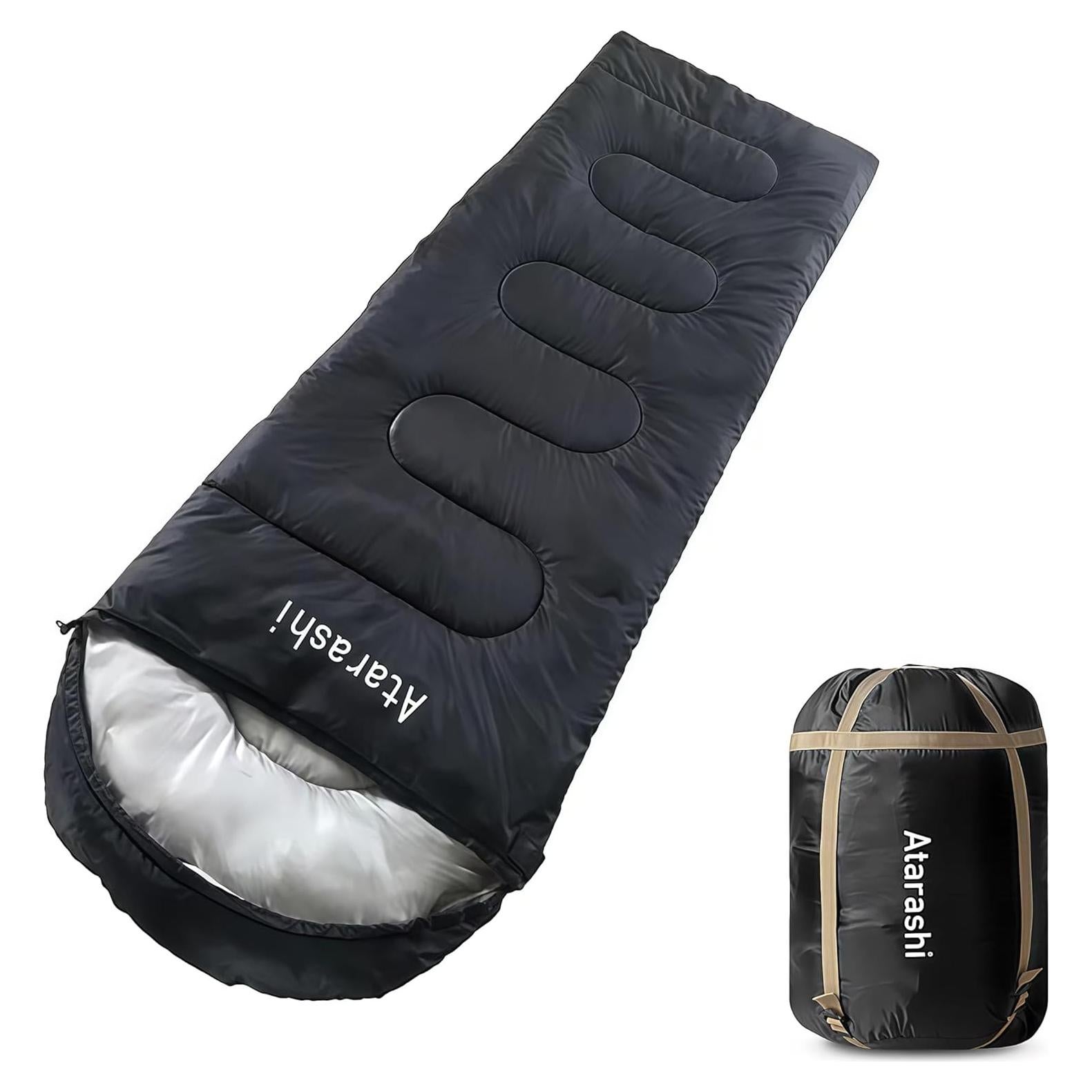 Saco de Dormir Atarashi 4 Estaciones 220x84 cm Impermeable