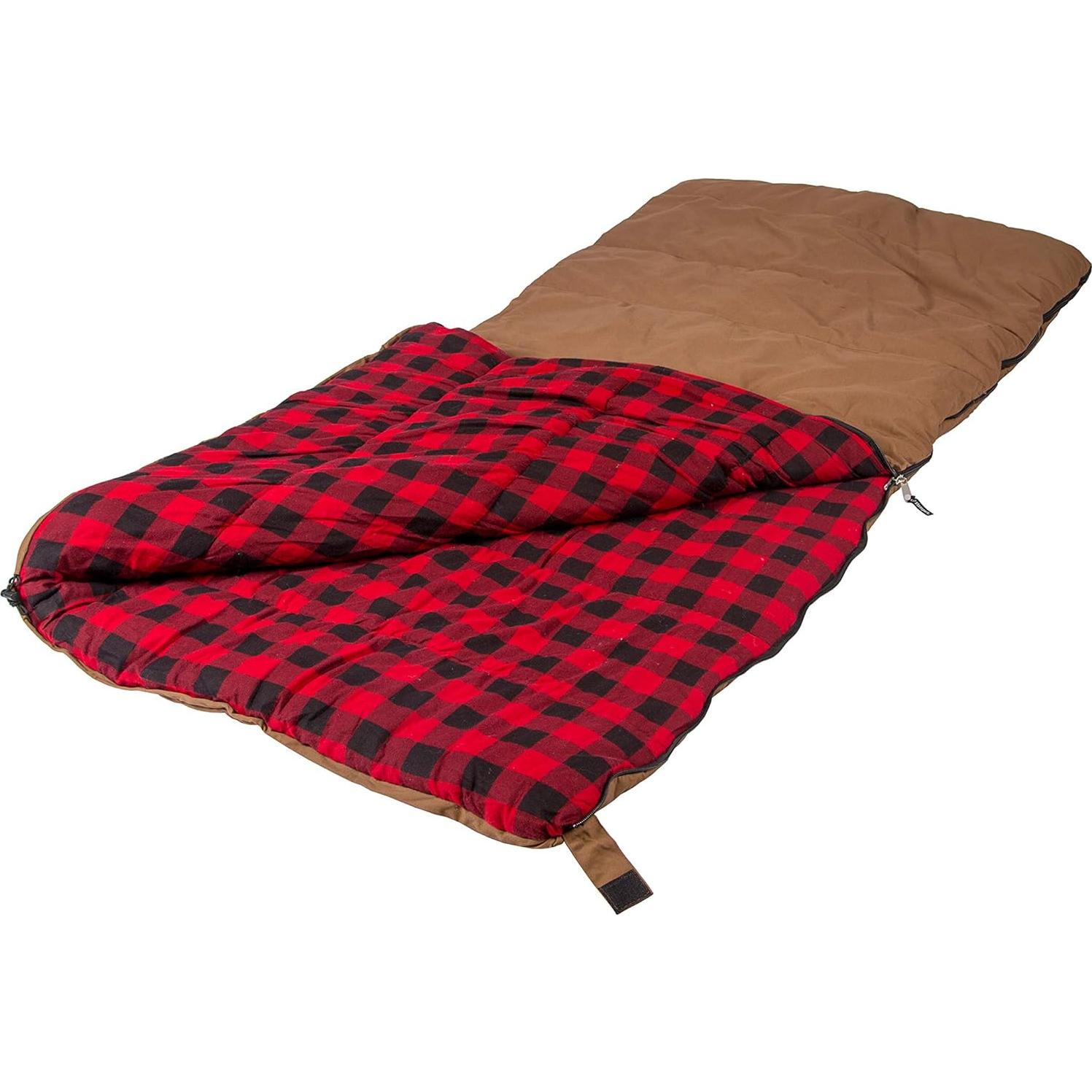 Saco de dormir Stansport Grizzly 6 lbs. -10°C Algodón