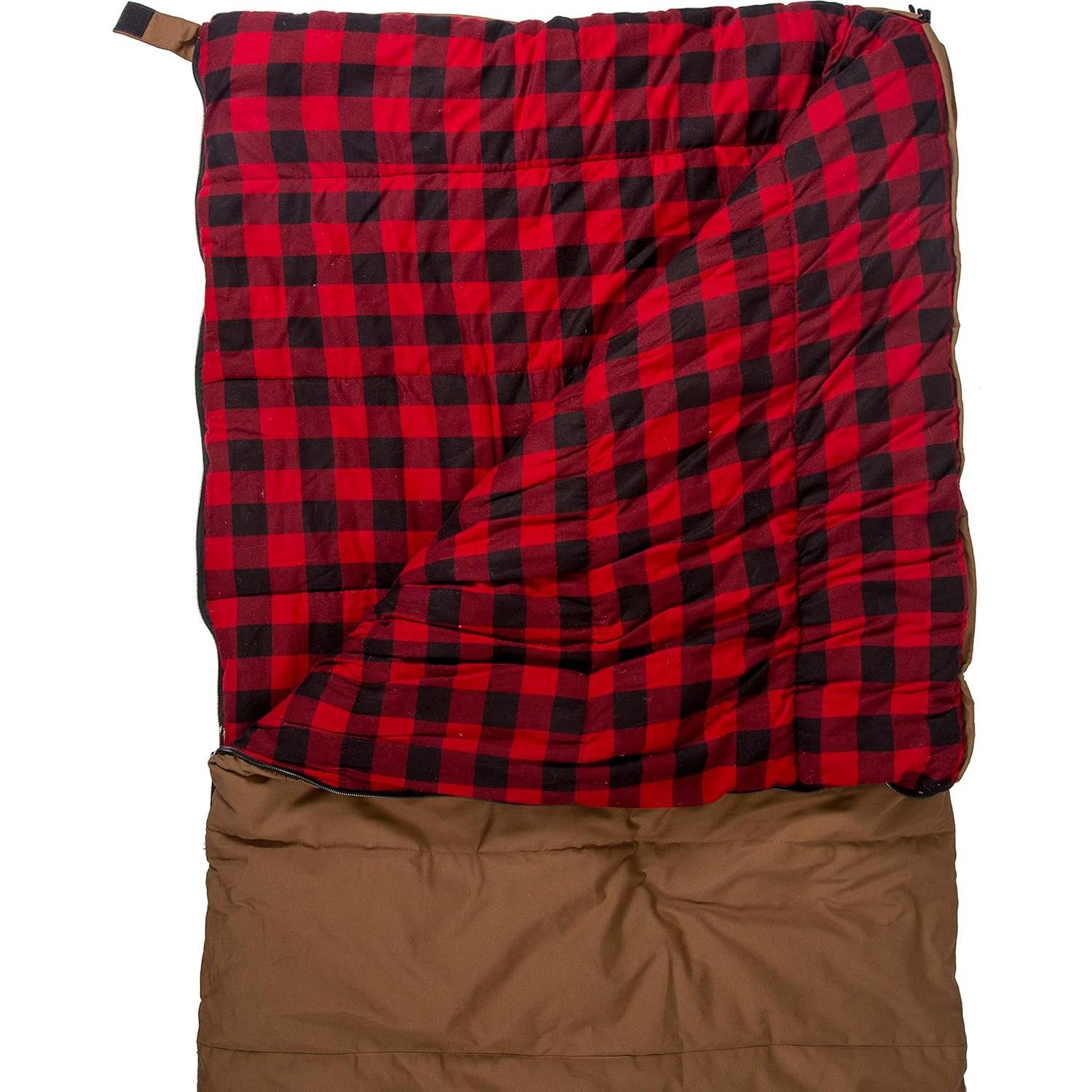 Saco de dormir Stansport Grizzly 6 lbs. -10°C Algodón