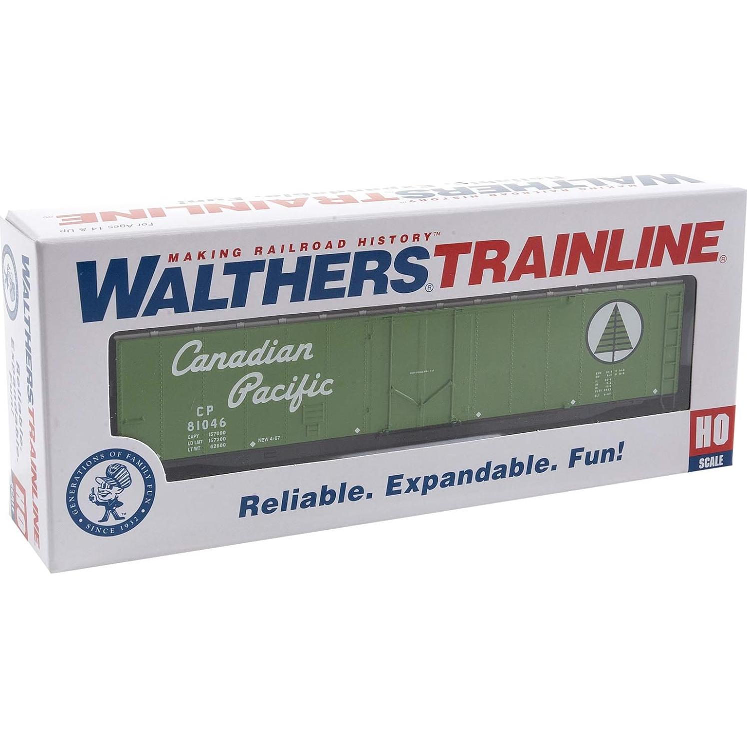 Vagón de Carga Walthers Canadian Pacific HO 15,24 m