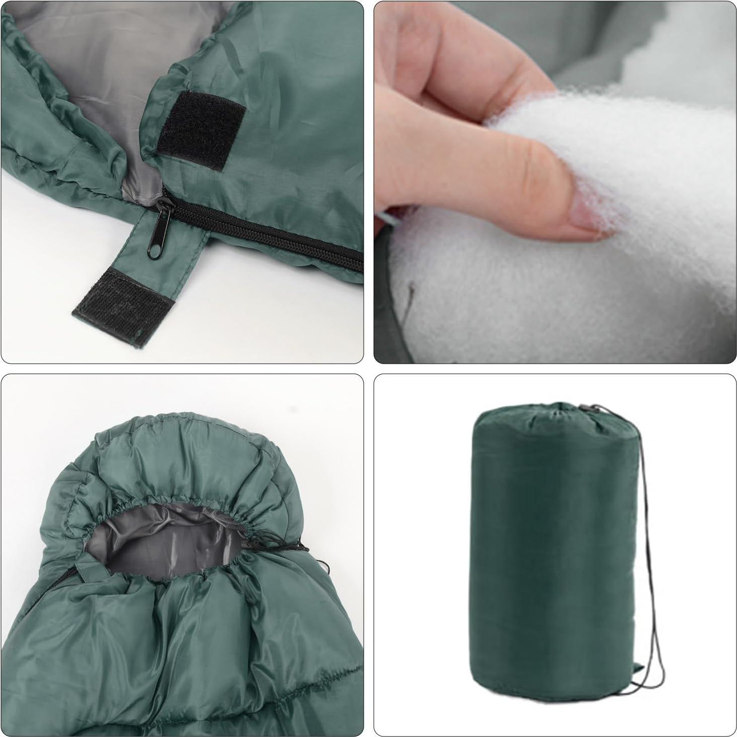 Saco de dormir Wind Tour 3 estaciones impermeable 215x80 cm