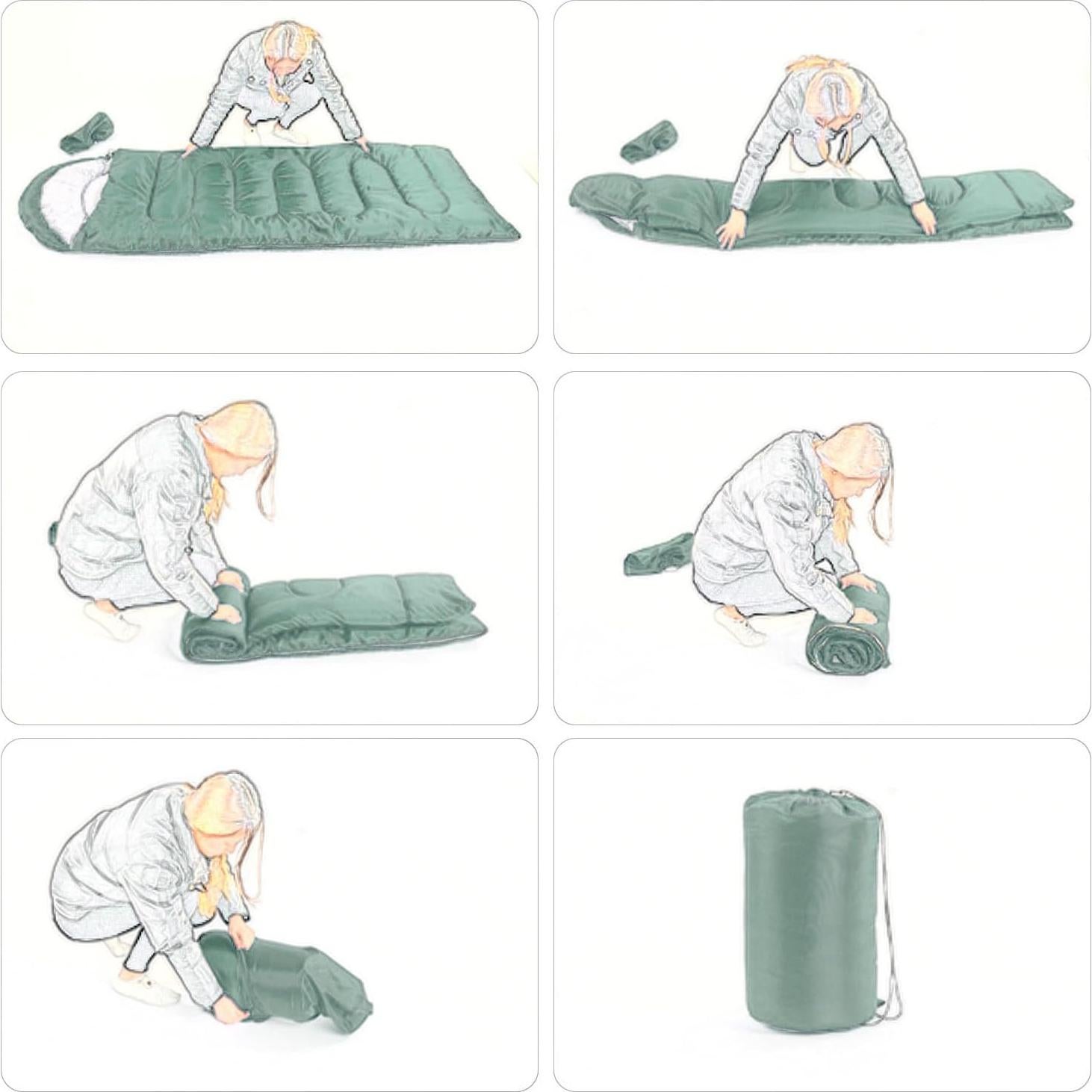 Saco de dormir Wind Tour 3 estaciones impermeable 215x80 cm