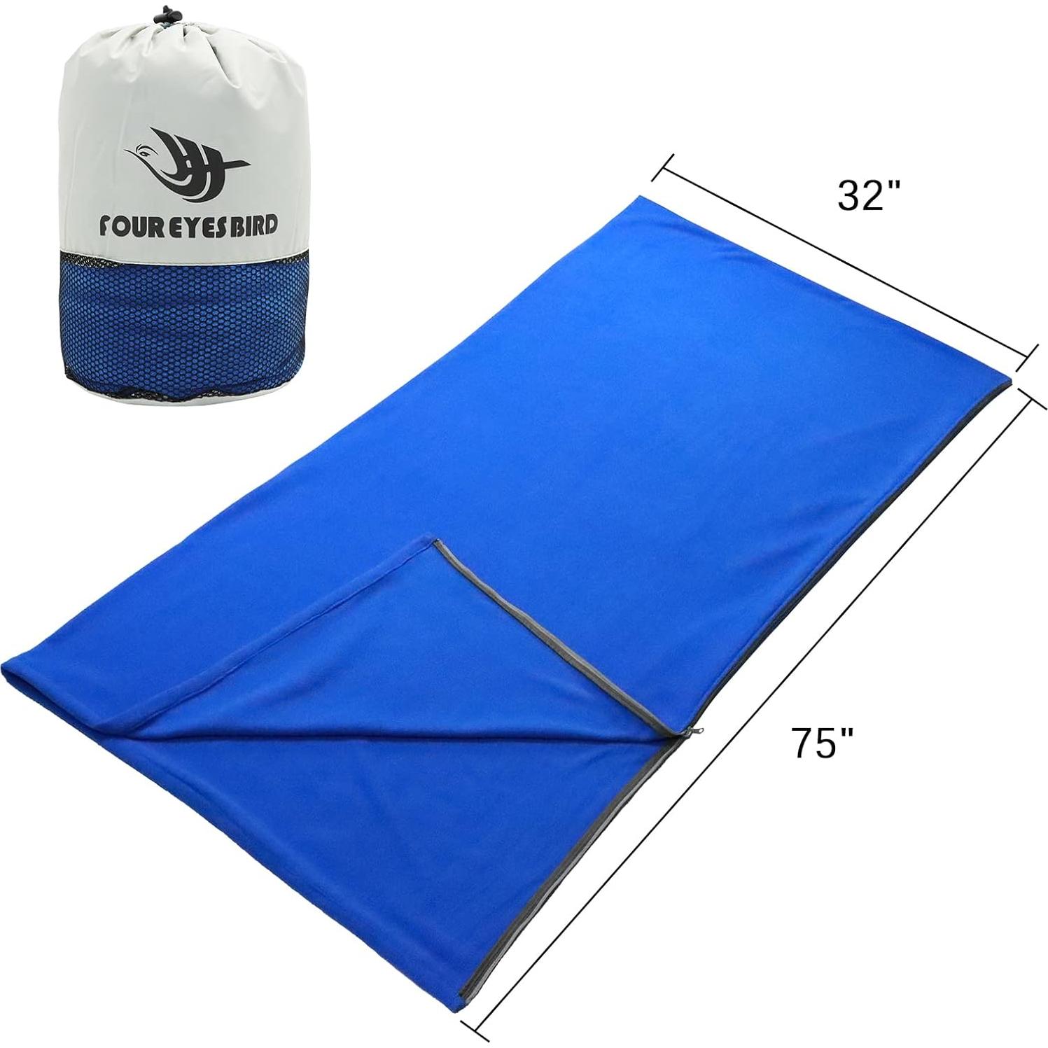 Forro de Saco de Dormir Polar Arctic Lemmings 190.5 cm Azul