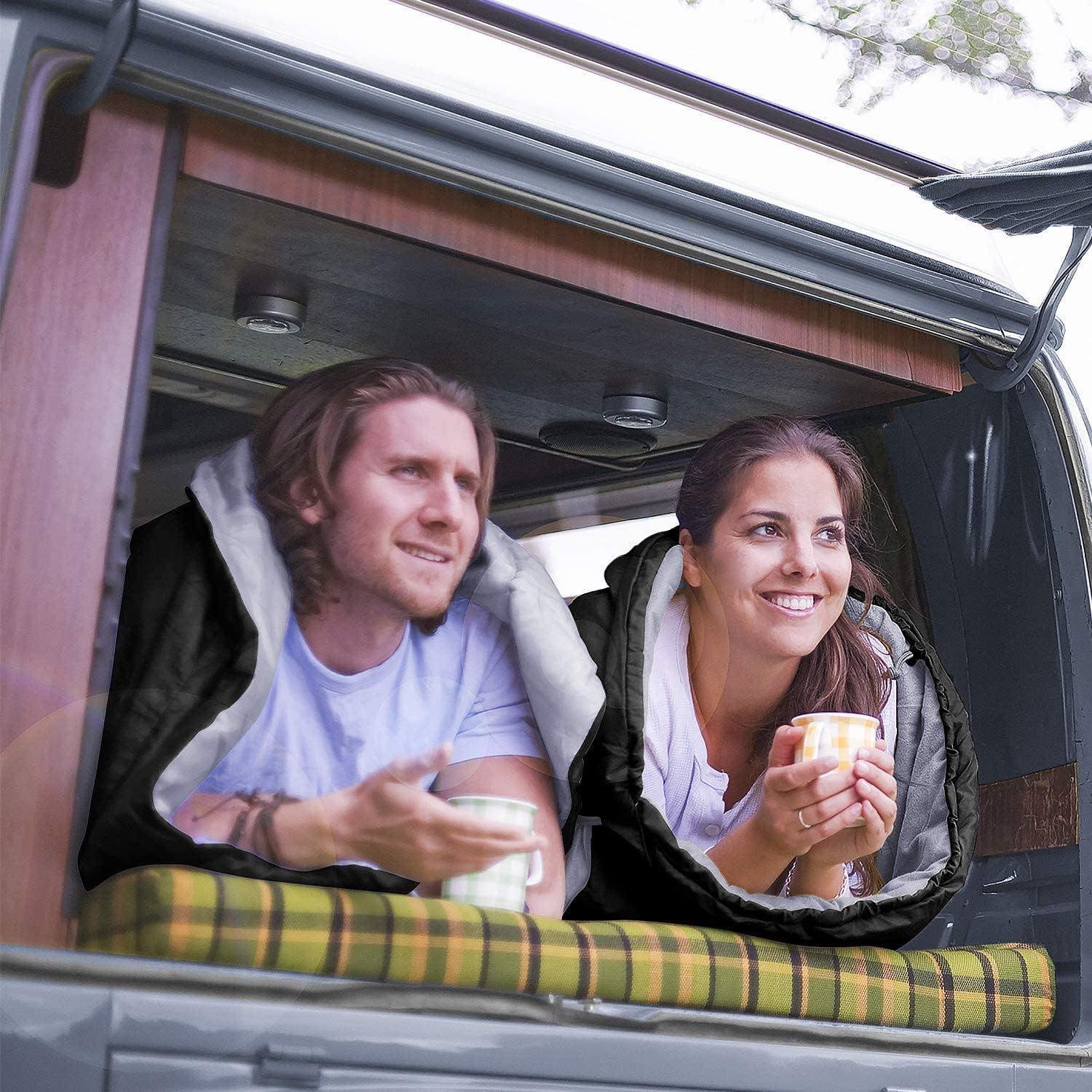 Saco de Dormir Doble CANWAY Reina 220x150cm para 2 Personas