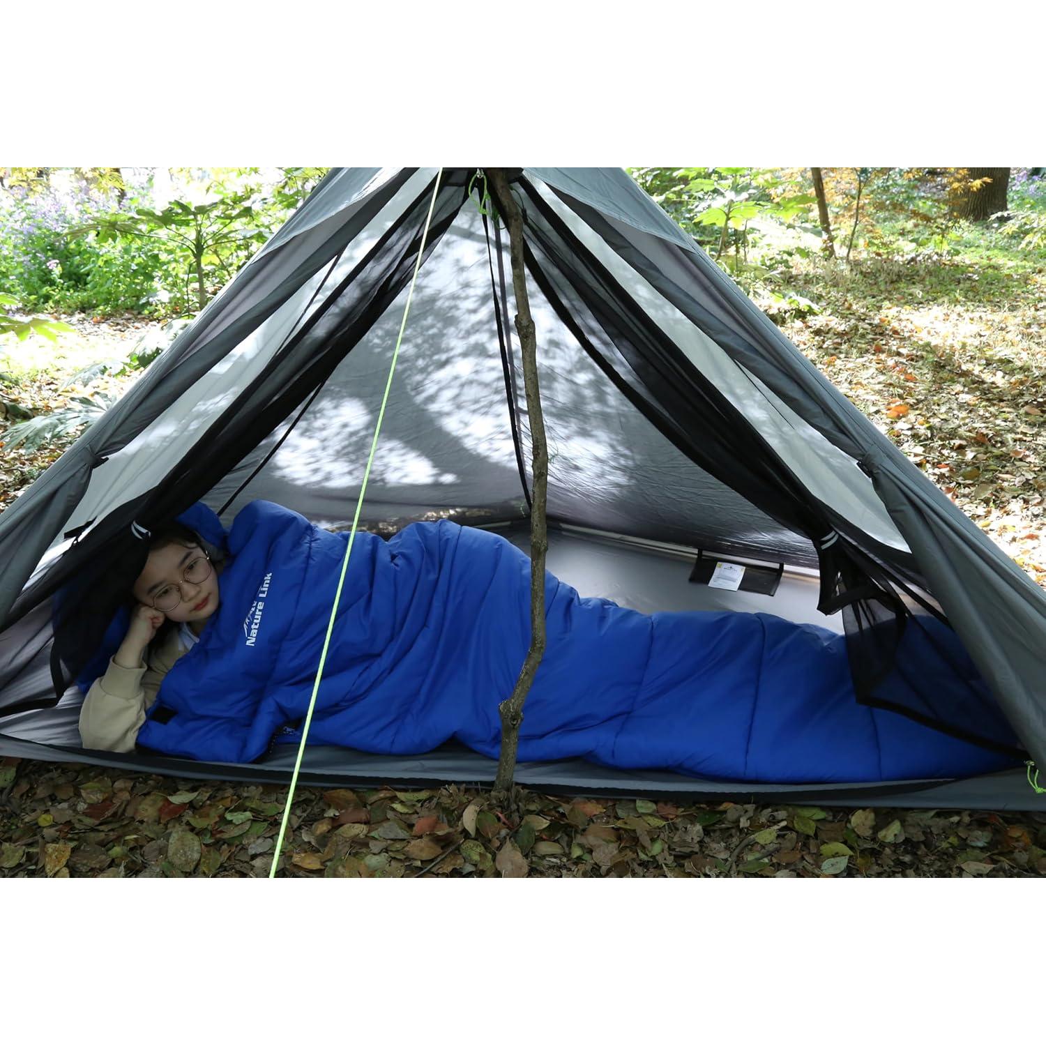 Saco de dormir momia Nature Link Zoysia-003 1.30kg 220x75cm