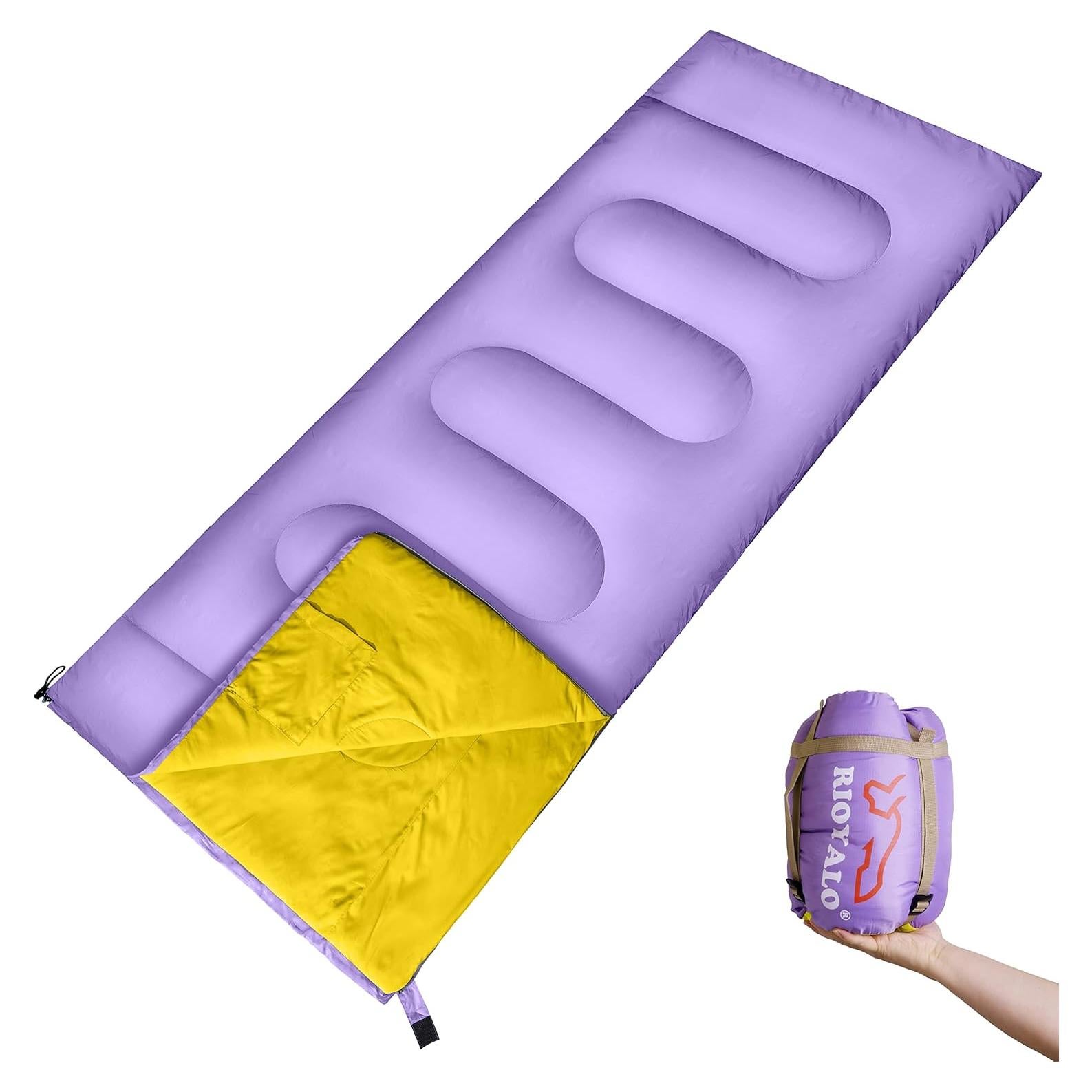 Saco de dormir ultraligero Rioyalo RA-SSB 3 estaciones 190x84 cm