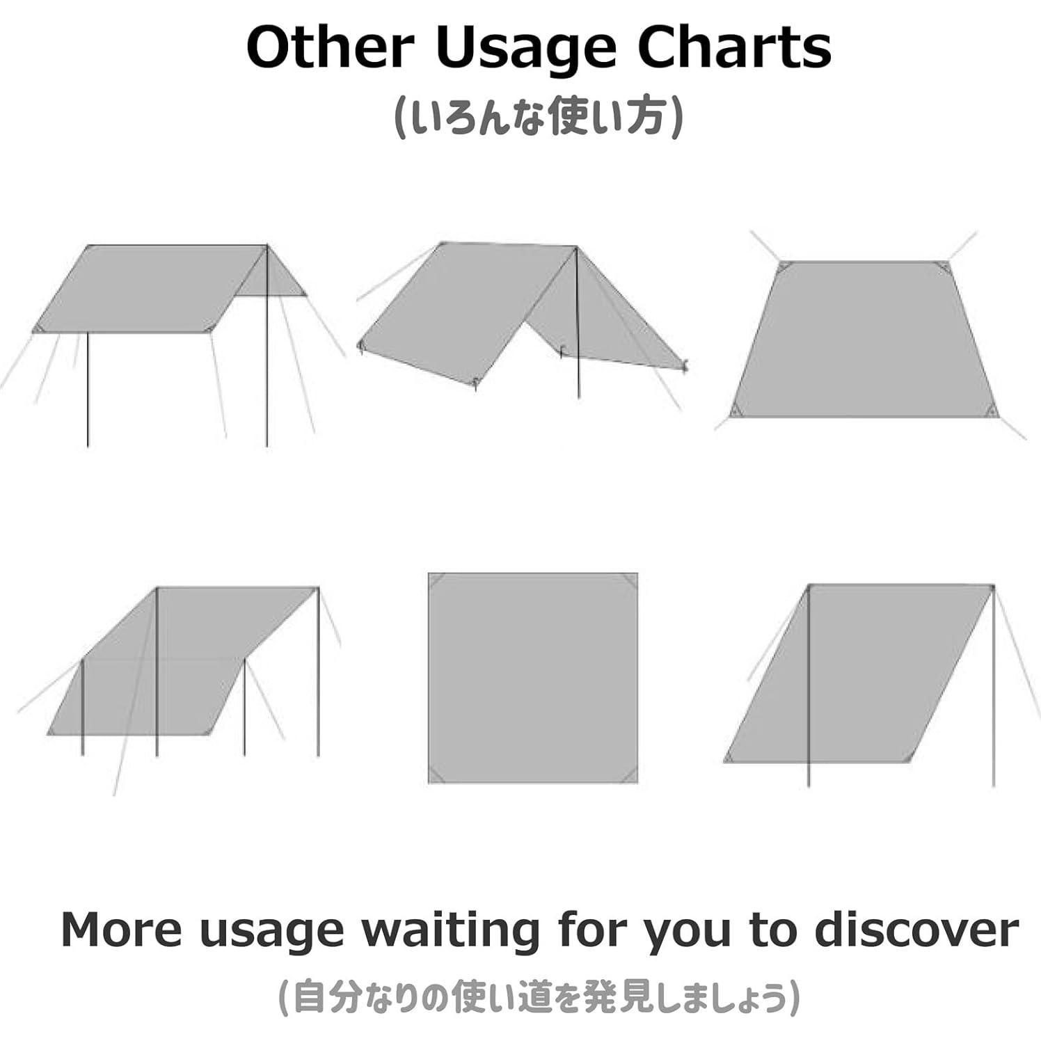 Toldo Impermeable Azarxis Tarp 1.52x2.13m Verde Ejercito