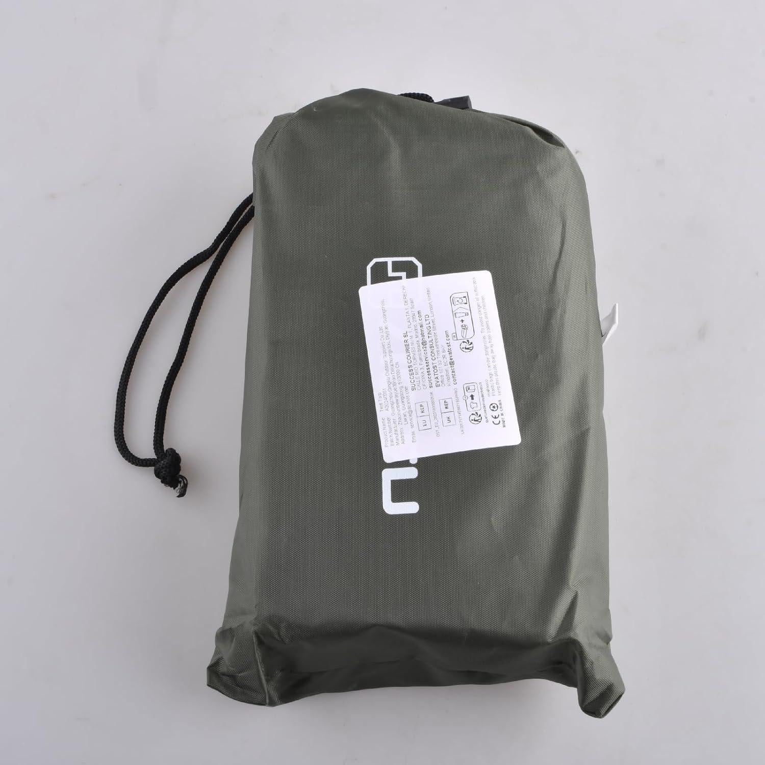 Toldo Impermeable Azarxis Tarp 1.52x2.13m Verde Ejercito