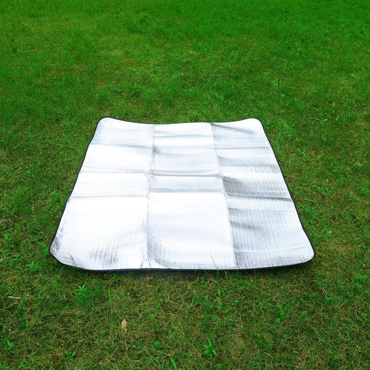 Almohadilla de Espuma Aluminio Doble Cara 145x195 cm para Exterior