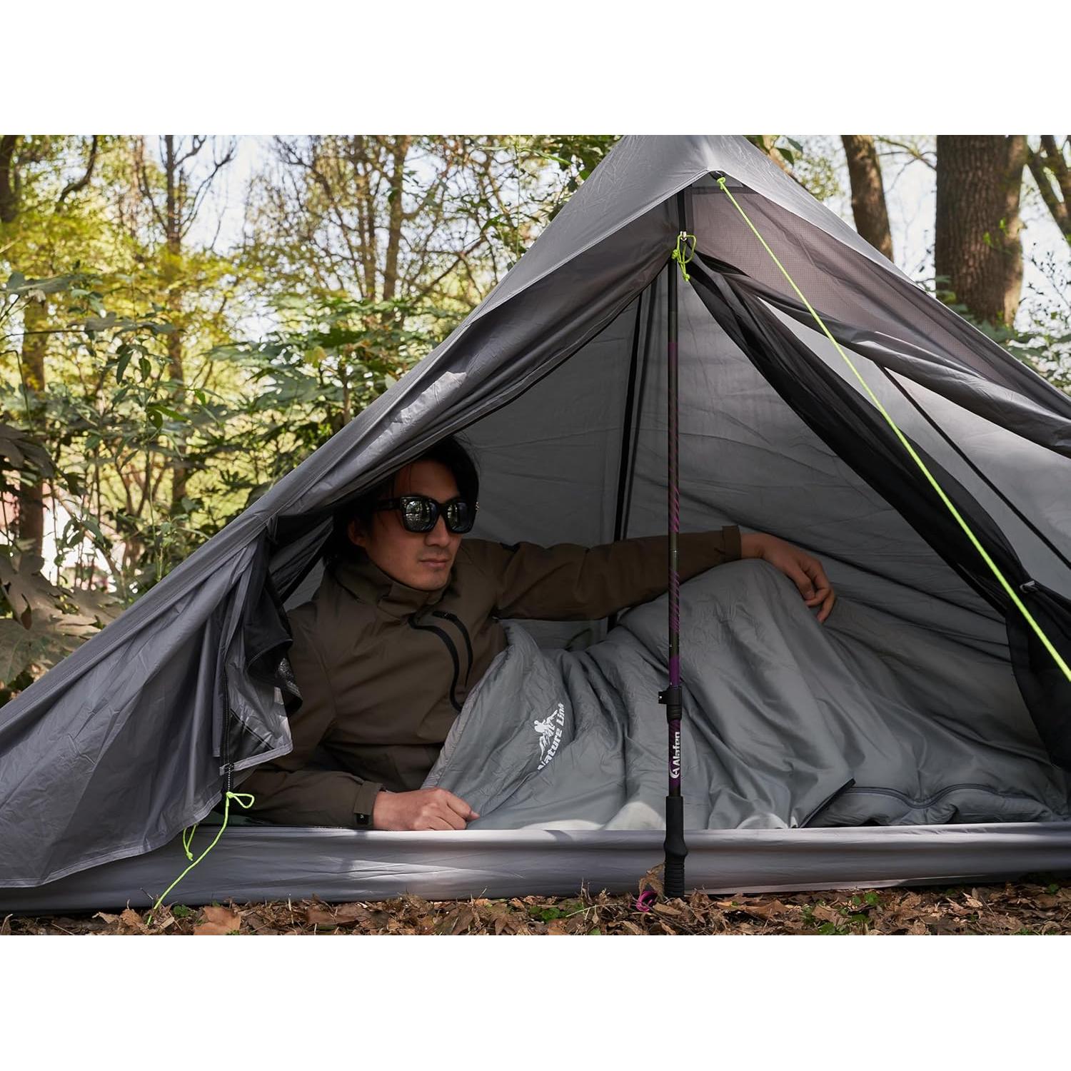 Saco de dormir ultraligero Nature Link Zoysia-001 0.82kg 10-17°C