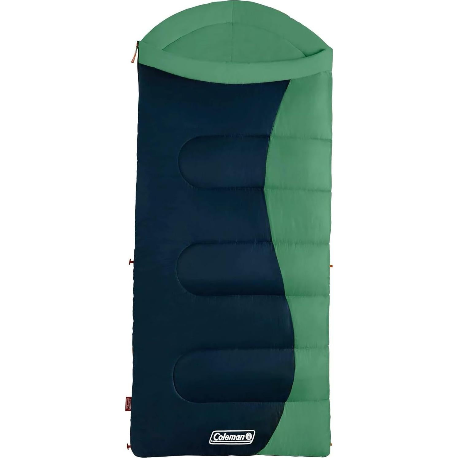 Saco de Dormir Montauk Grande y Alto 40°F (4.4°C) Verde