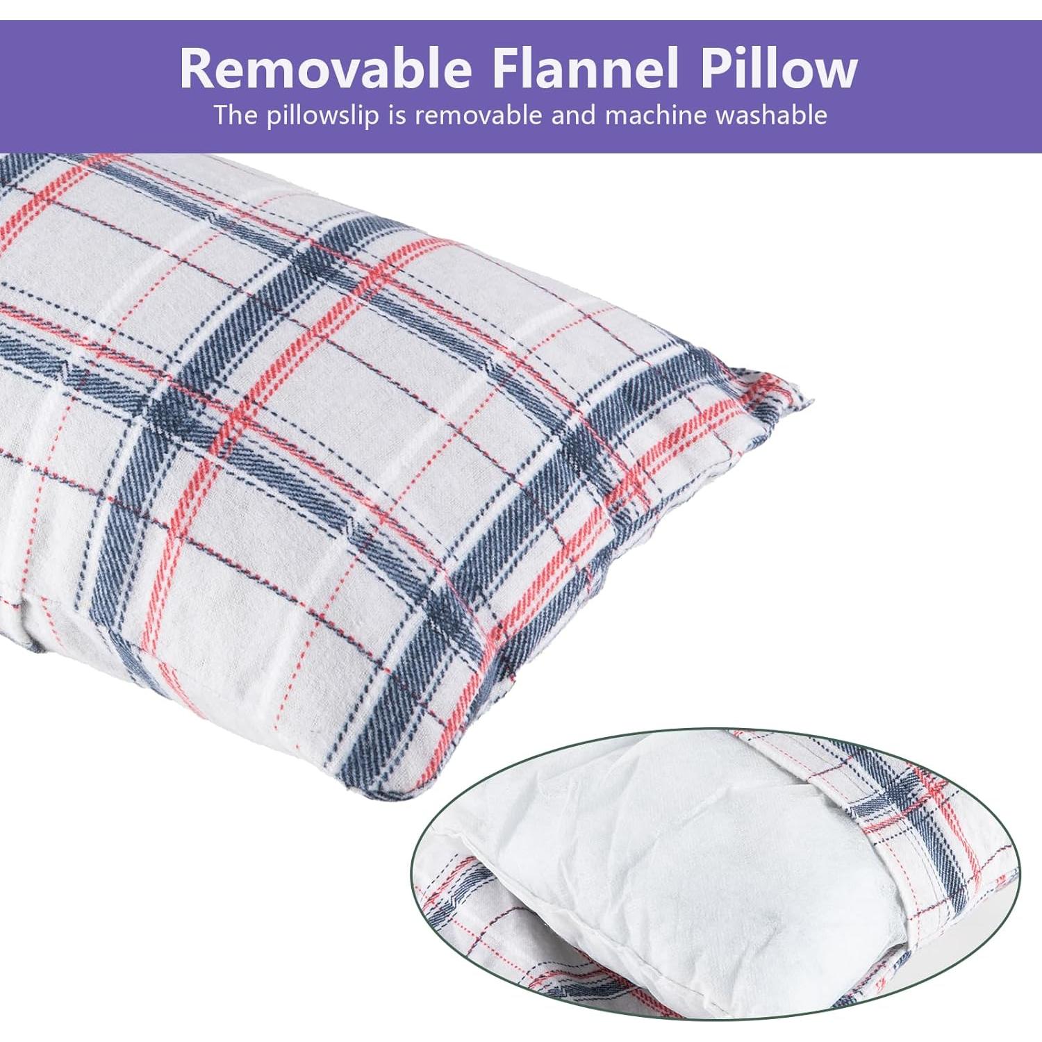 Saco de Dormir BISINNA XXL 229.9x100cm 3 Estaciones con Almohada