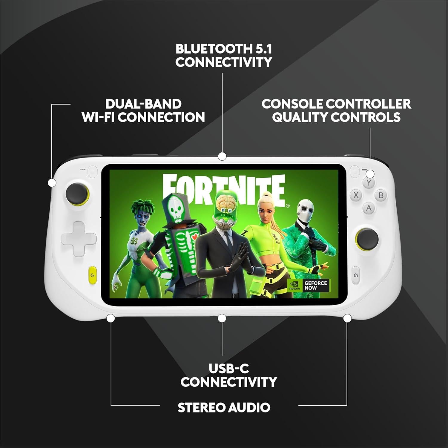 Consola de juegos portátil Logitech G Cloud 7" 1080p 12h batería