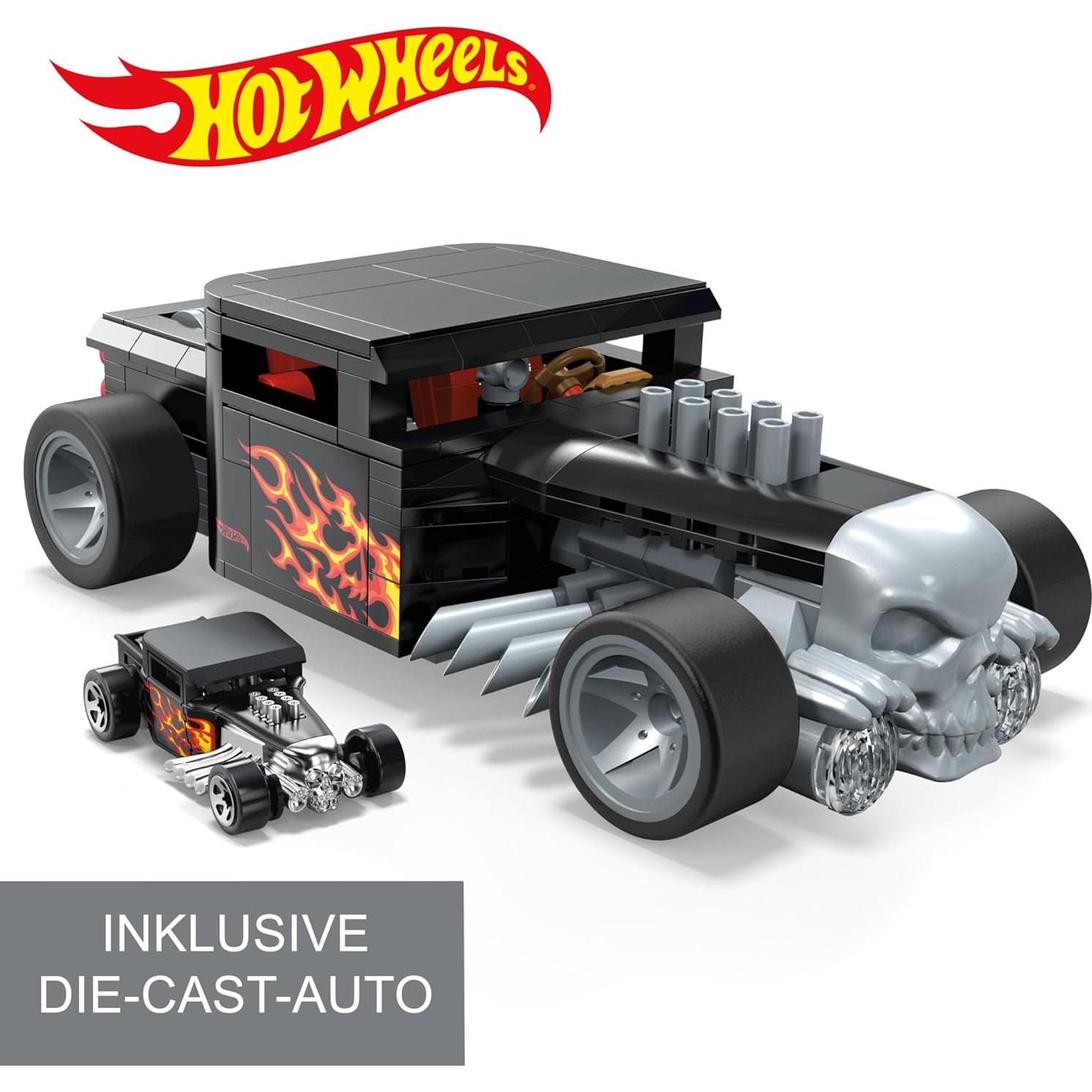 Set de Construcción Mega Hot Wheels Bone Shaker 334 Piezas