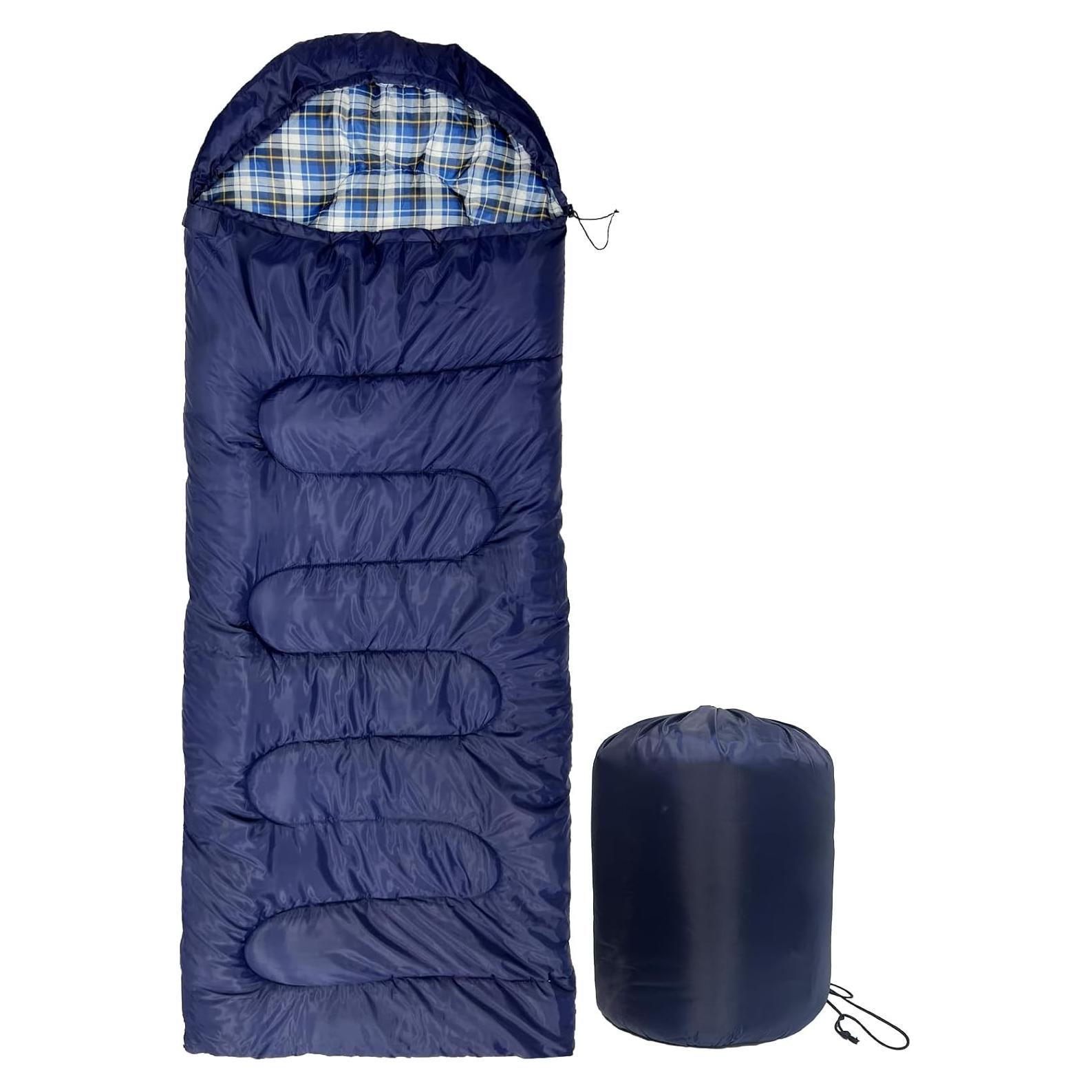 Saco de Dormir Impermeable XFGSYXS 4 Estaciones 210x75cm