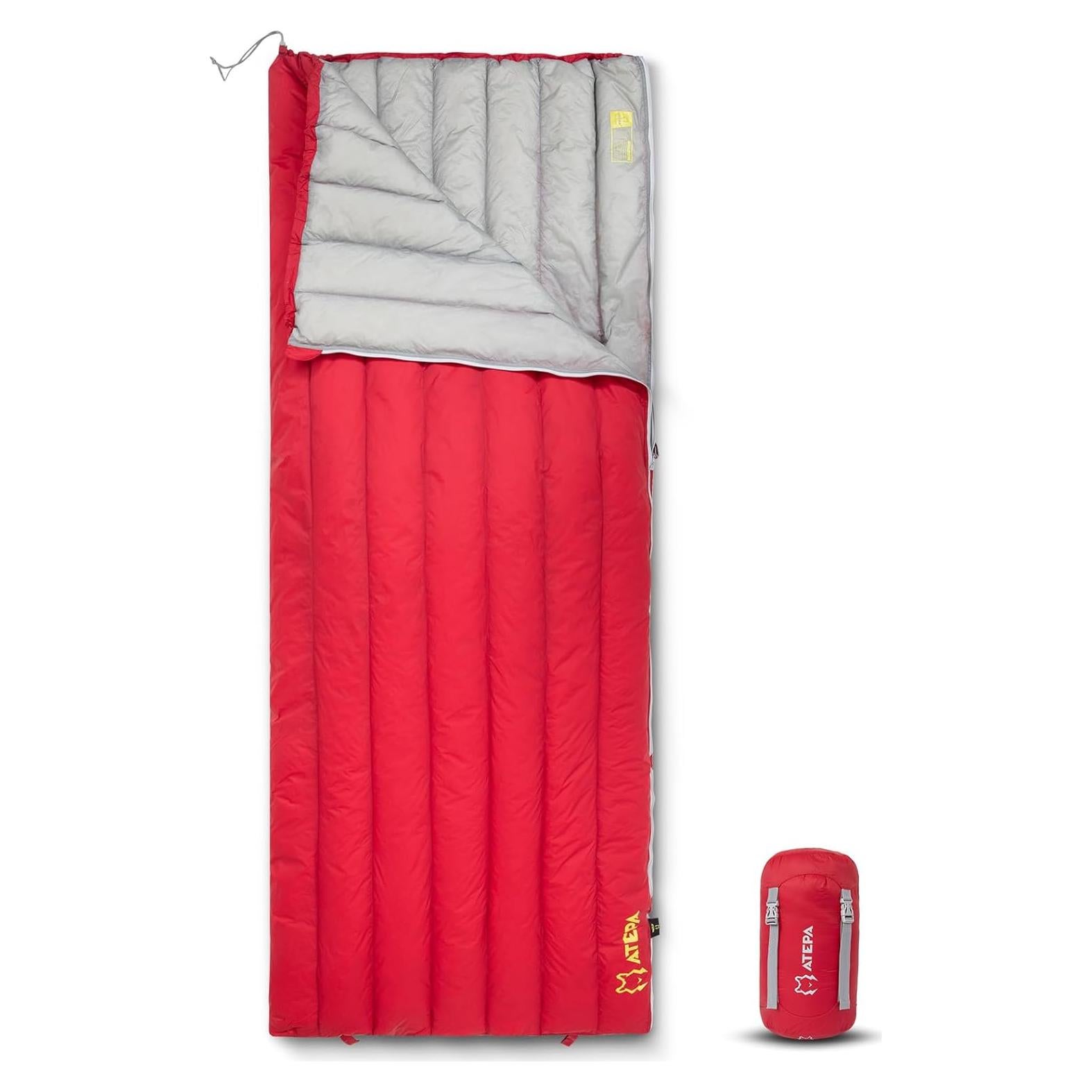 Saco de dormir ATEPA SEATTLE 300 ultraligero 10-15°C 3 estaciones